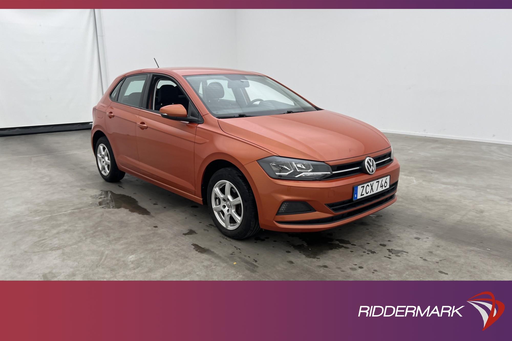 Volkswagen Polo 1.0 TSI 95hk Bluetooth 0,44L/Mil Låg Skatt