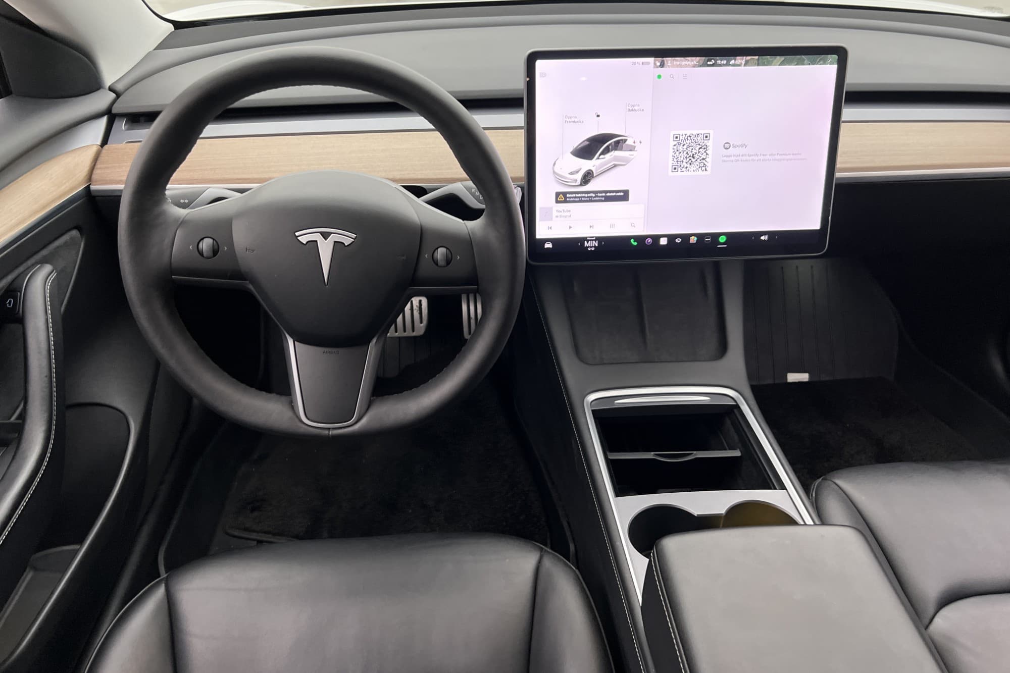 Tesla Model 3 Performance Uppgraderad Autopilot Svensksåld