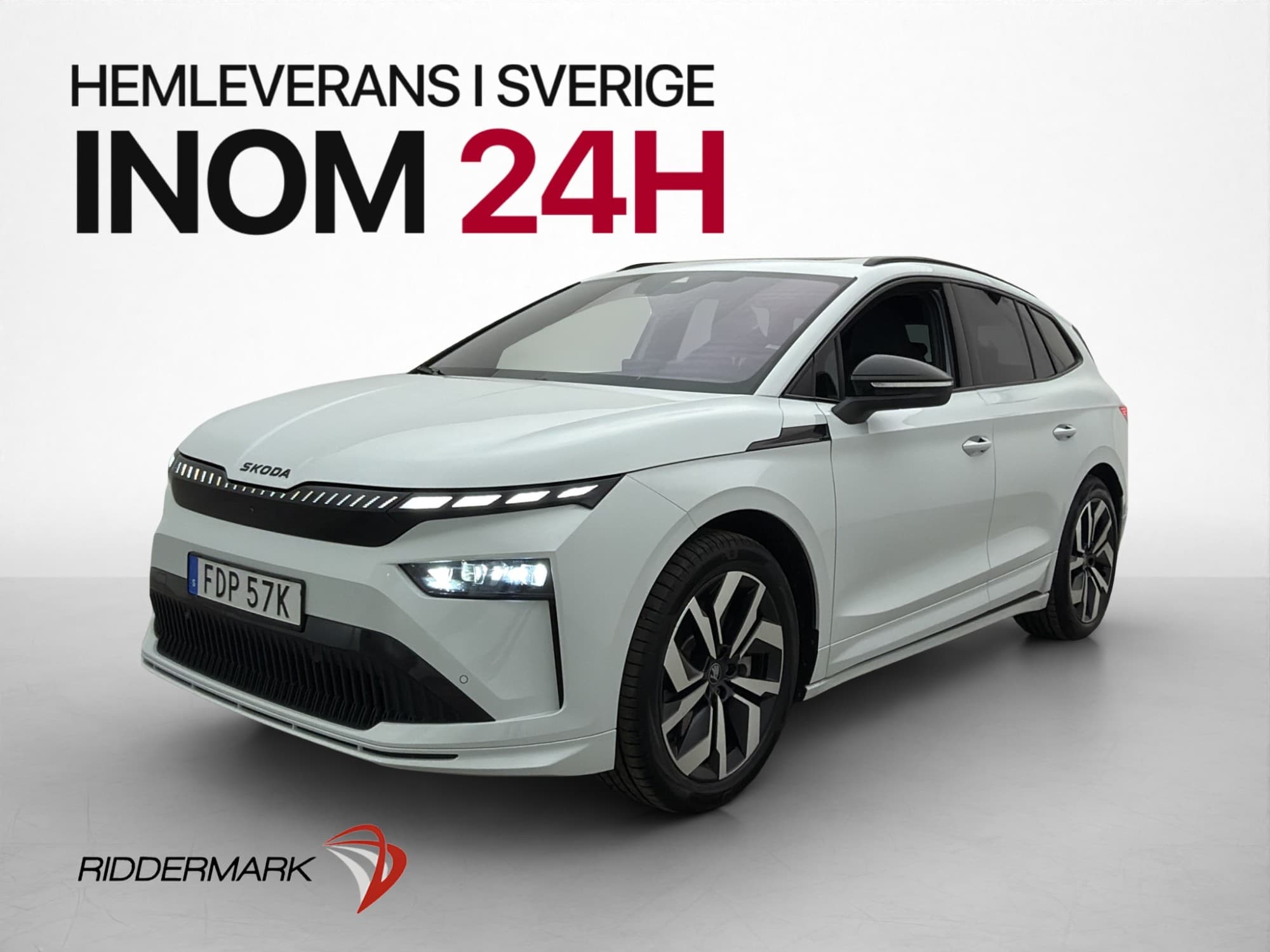 Skoda Enyaq 85x SportLine Dragkrok Pano 360° HUD Canton MOMS