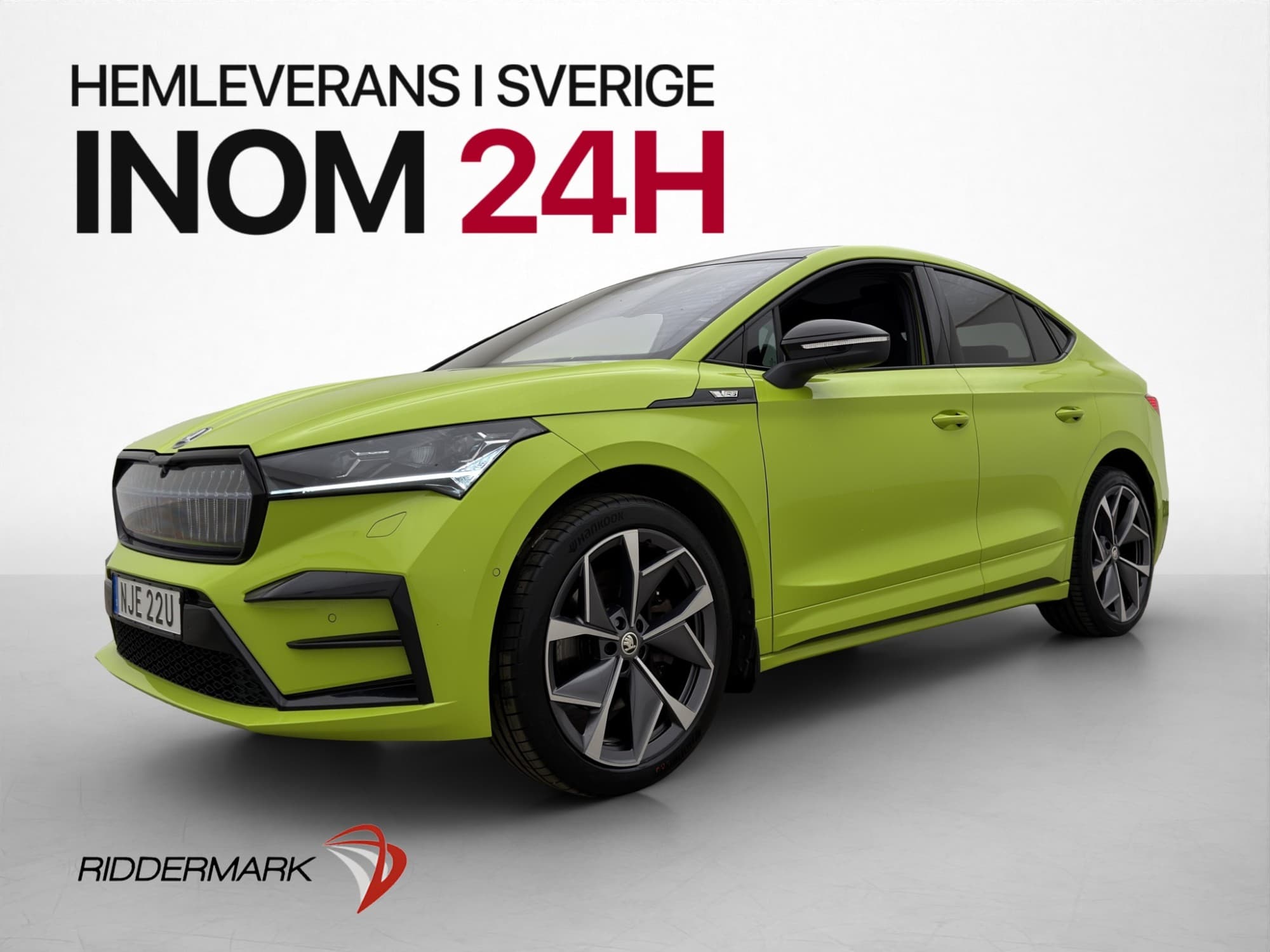 Skoda Enyaq Coupé RS 299hk Canton Pano Kamera Drag CarPlay