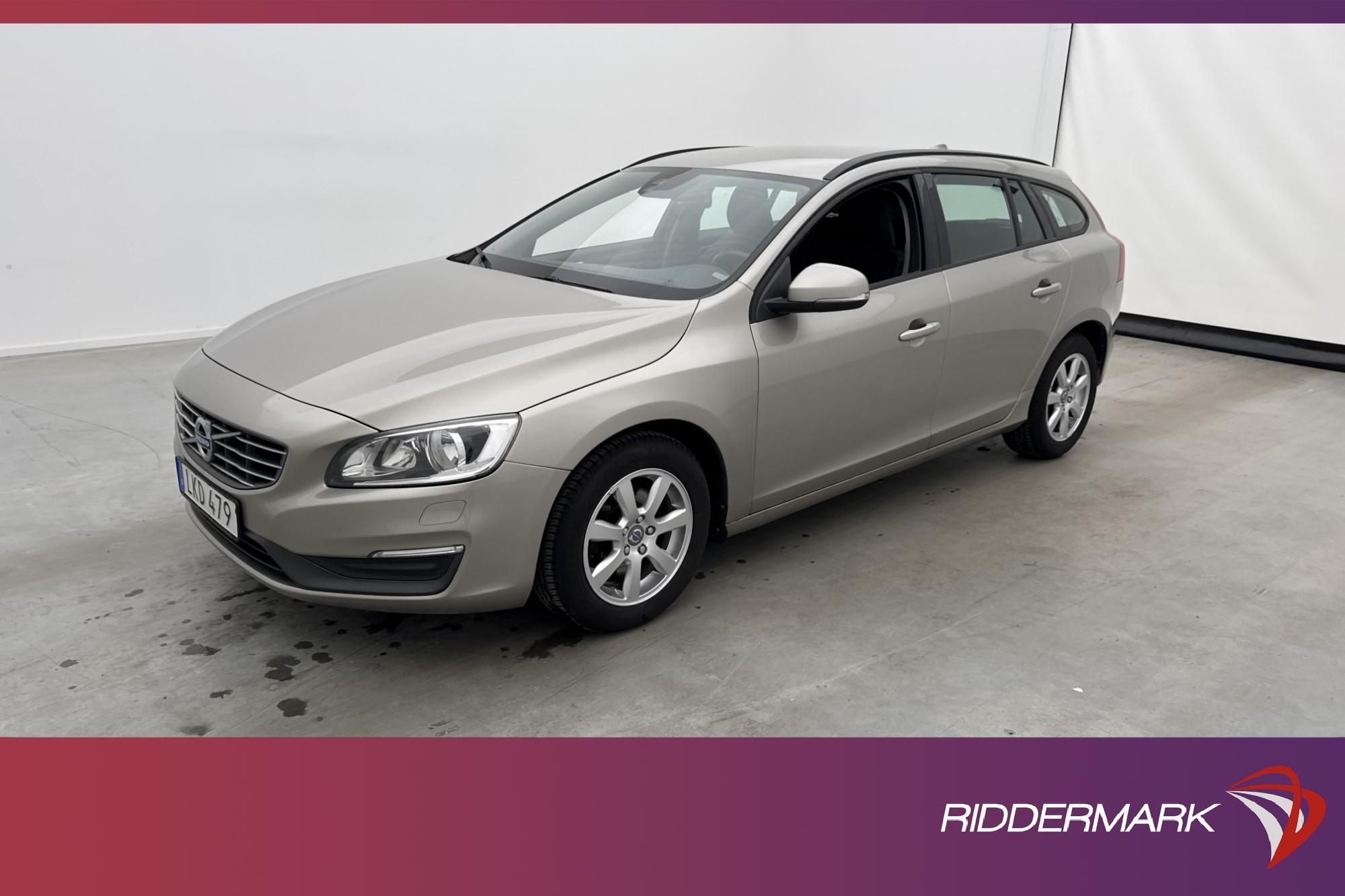 Volvo V60 D2 115hk Kinetic P-Värmare Drag 0,41l/Mil