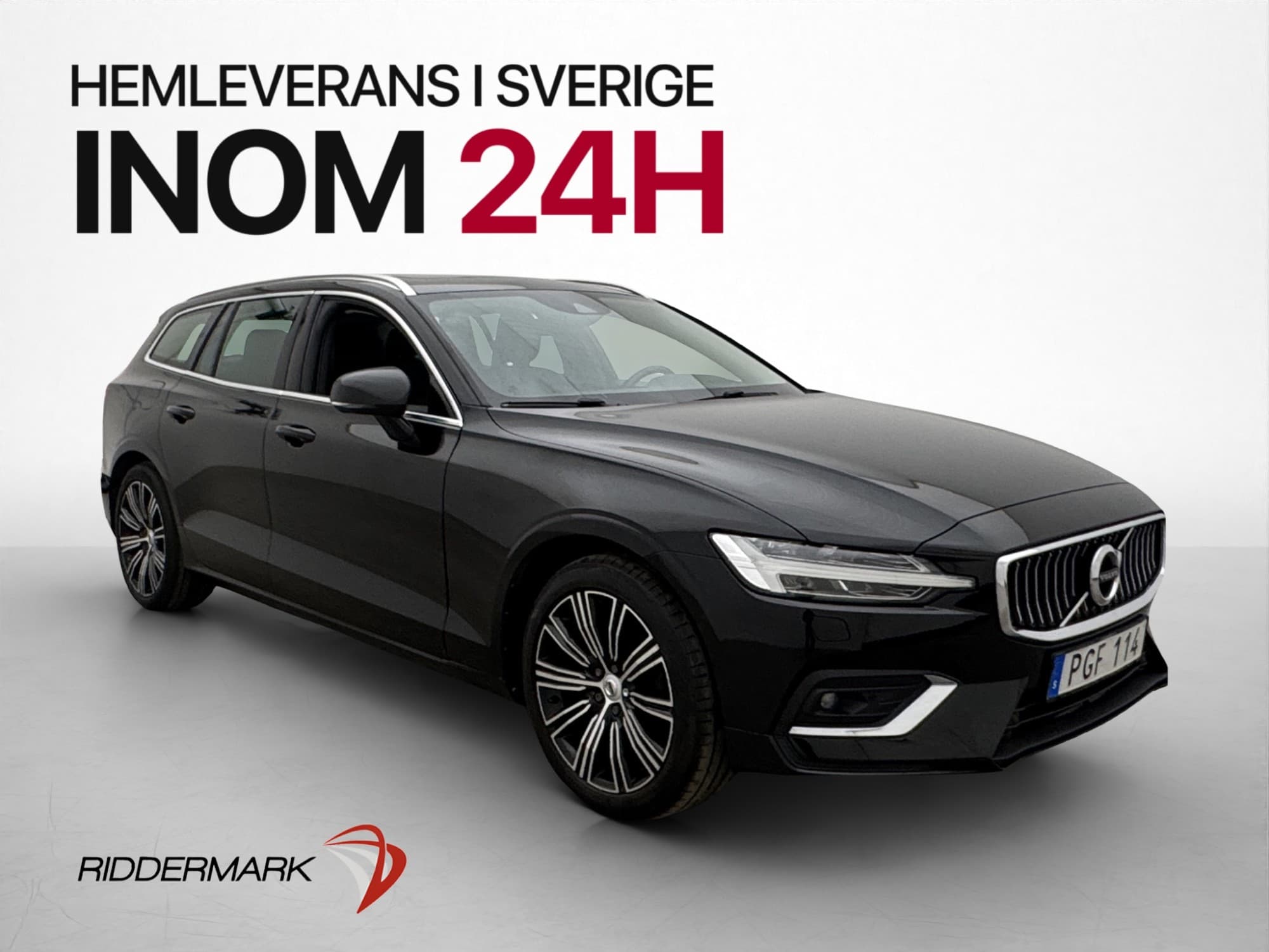 Volvo V60 D4 Inscription Pano H/K Skinn Kamera Värmare Drag