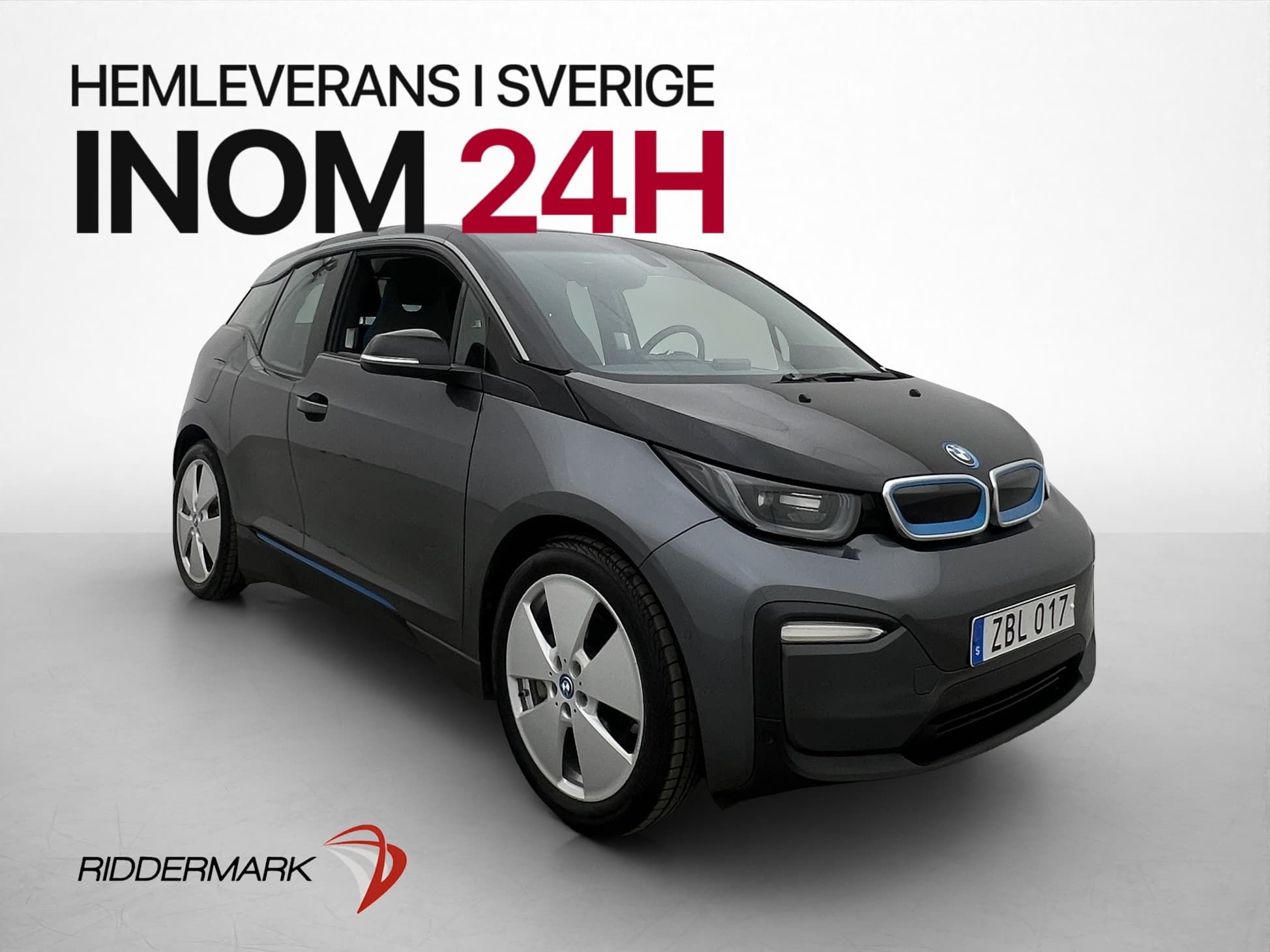 BMW i3 94 Ah Comfort Värmepump Kamera Bluethooth