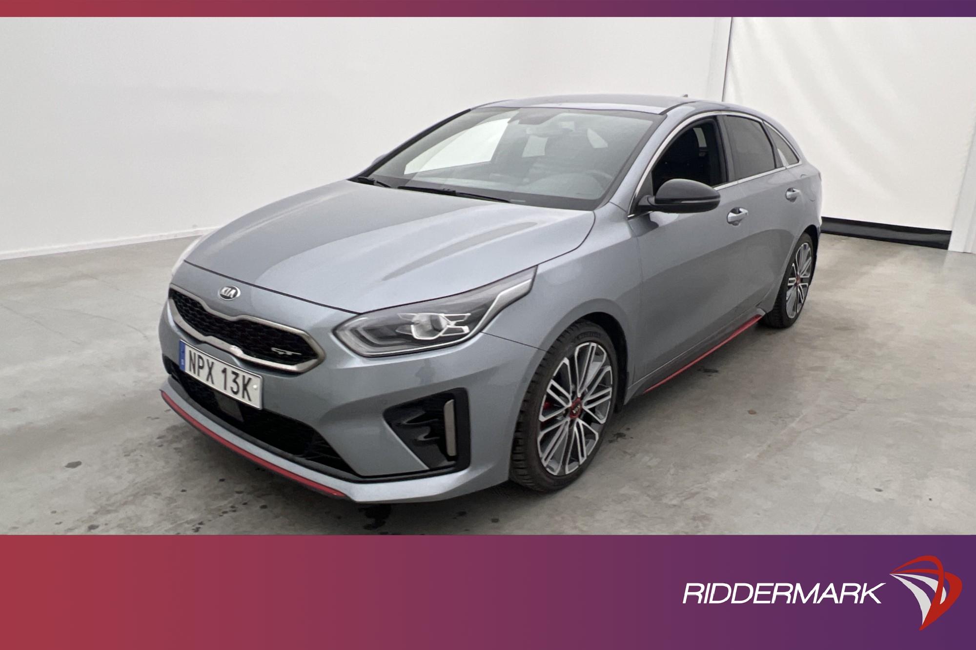 Kia ProCeed GT 1.6 T-GDI DCT 204hk Kamera Navi Rattvärme