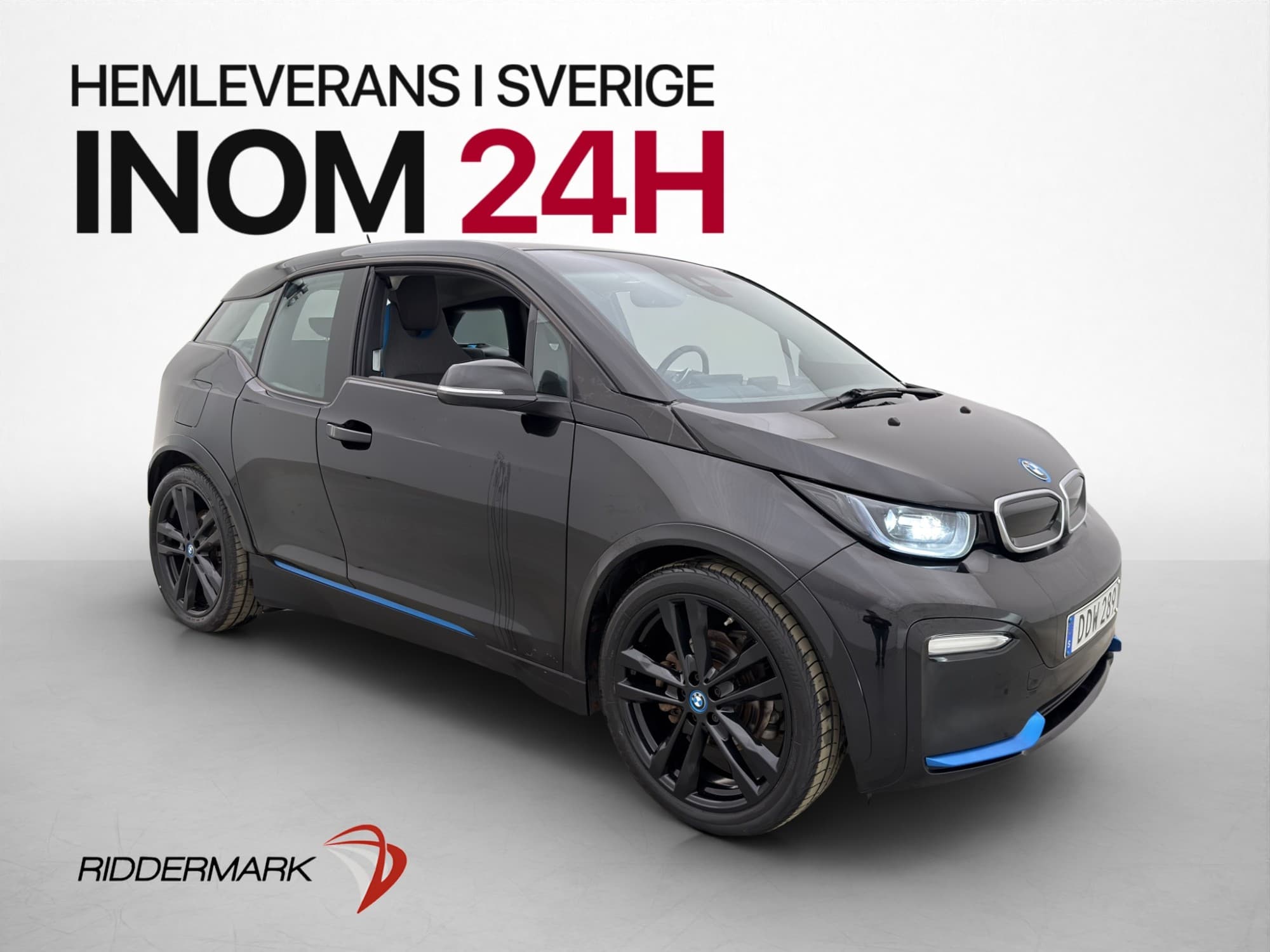 BMW i3s 94 Ah 183hk Comfort Advanced Värmare Kamera Navi
