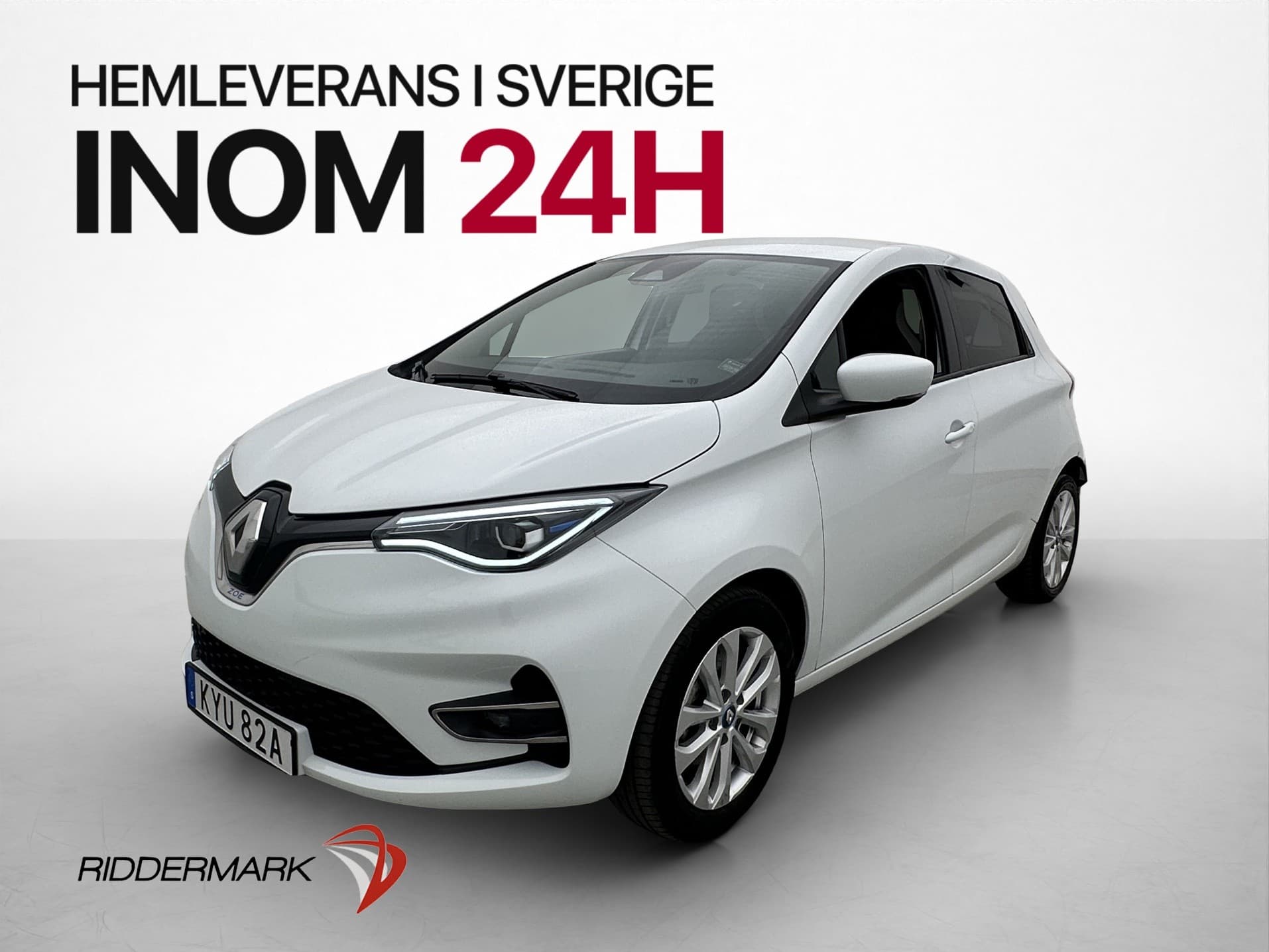 Renault ZOE R110 52 kWh 109hk FRIKÖPT BATTERI Kamera Navi