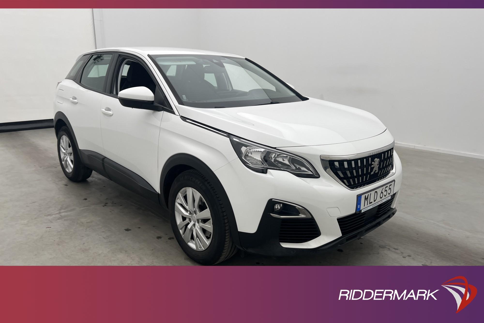 Peugeot 3008 1.2 PureTech 130hk Active CarPlay P-Sensorer