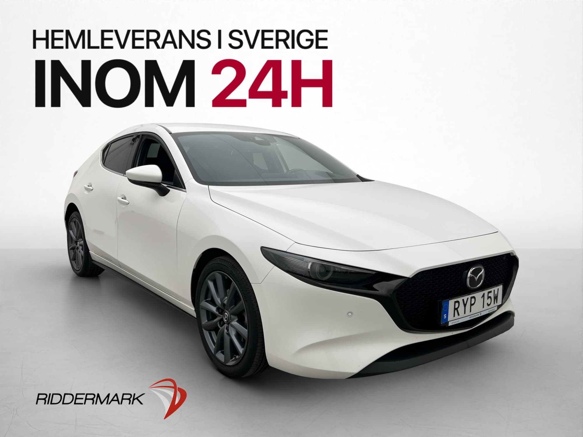 Mazda 3 SKY+TECH Hybrid 150hk BOSE Kamera Navi Adaptiv HuD