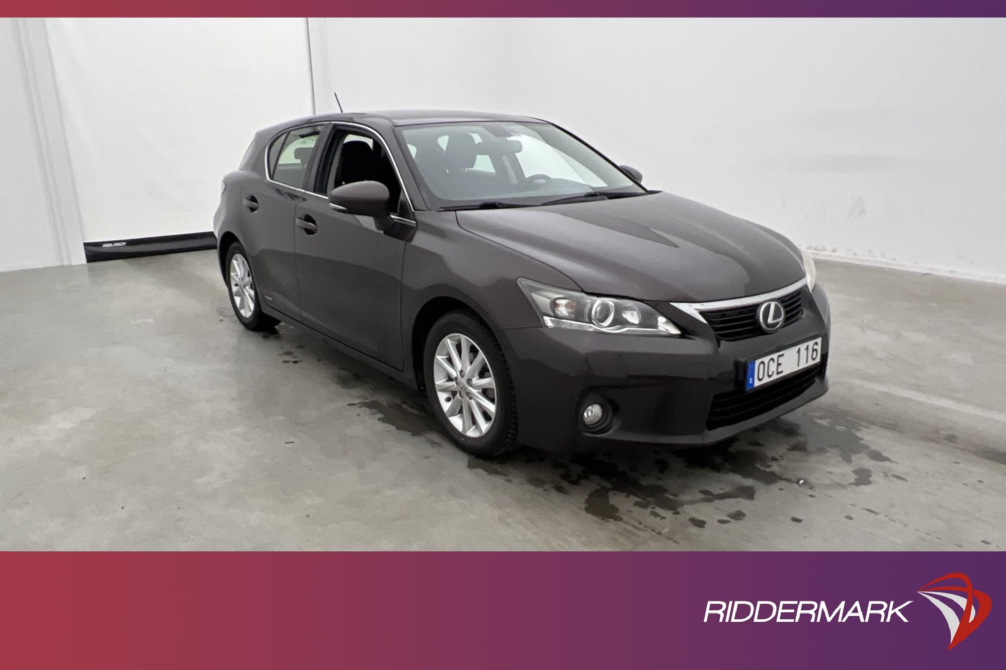 Lexus CT 200h CVT 136hk Executive Farthållare Välservad