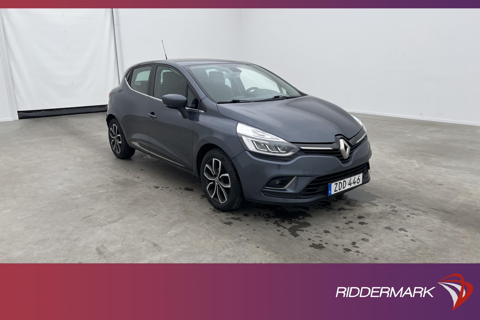 Renault Clio 1.2 TCe 118hk BASS Navi Sensorer H-skinn