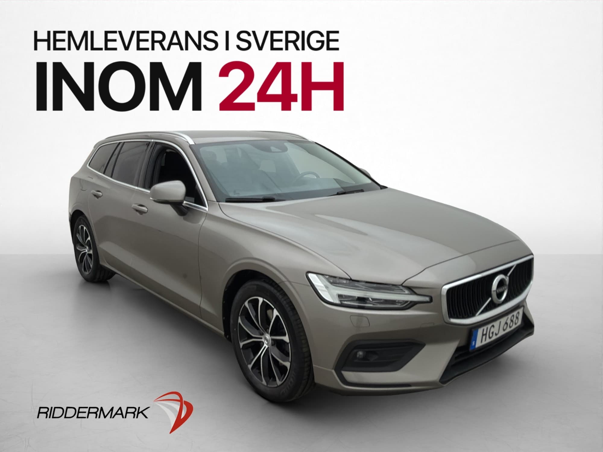Volvo V60 D4 AWD 190hk Momentum VOC Värmare CarPlay Navi