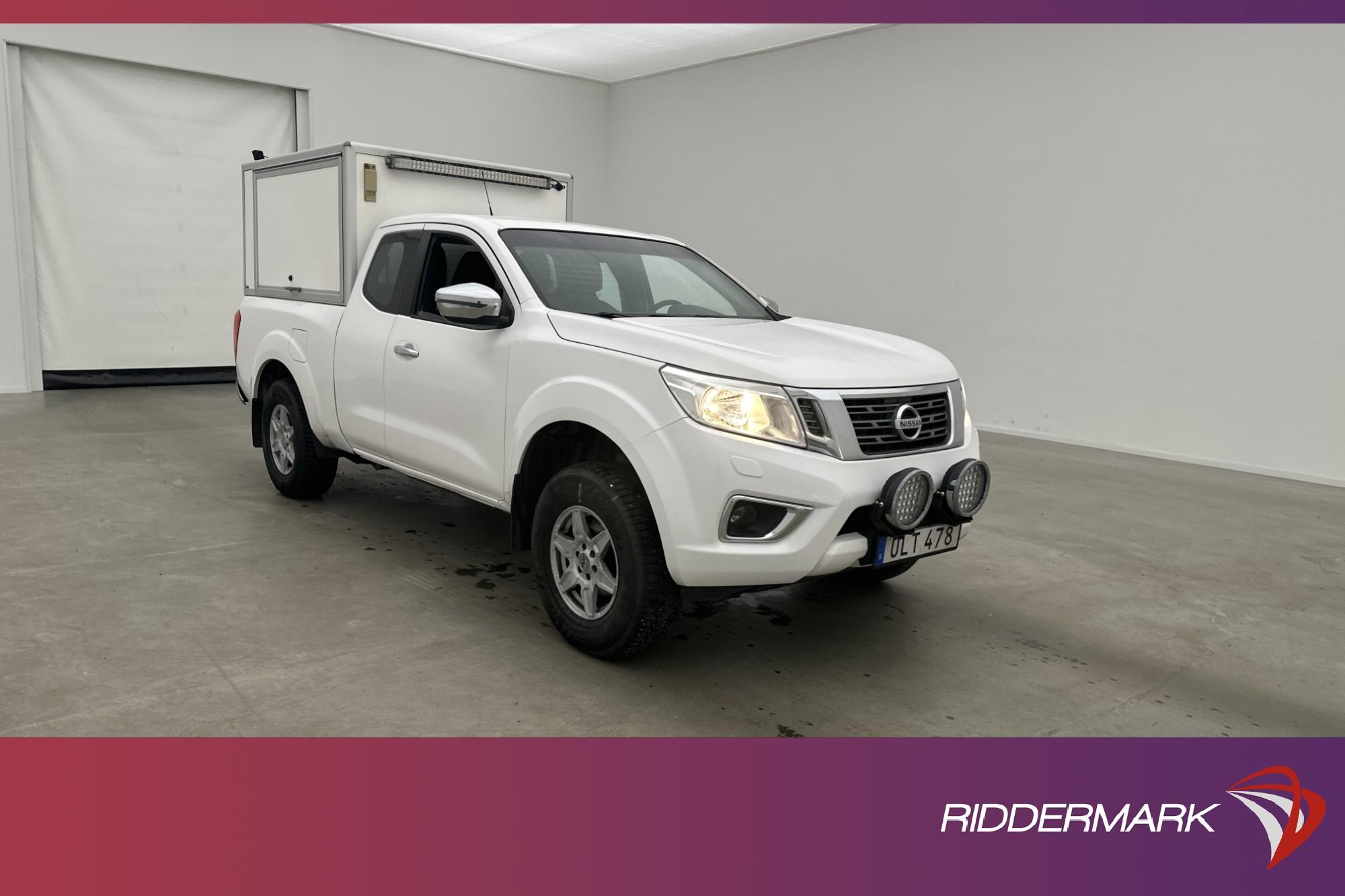 Nissan Navara KingCab 2.3 4WD Drag Diff Påbyggnad Moms 1-Äga