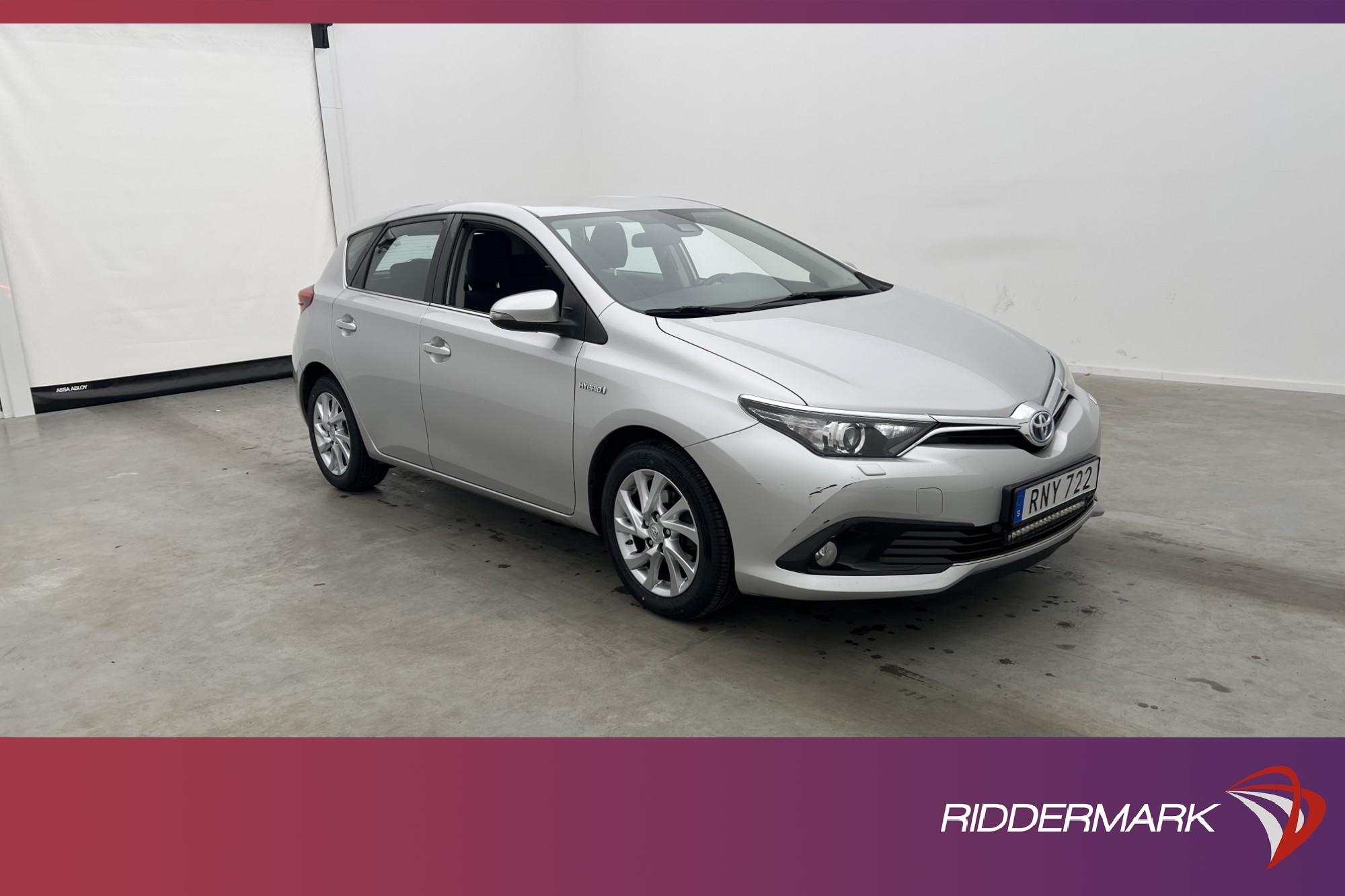 Toyota Auris Hybrid 136hk Värmare Kamera Keyless Sensorer 