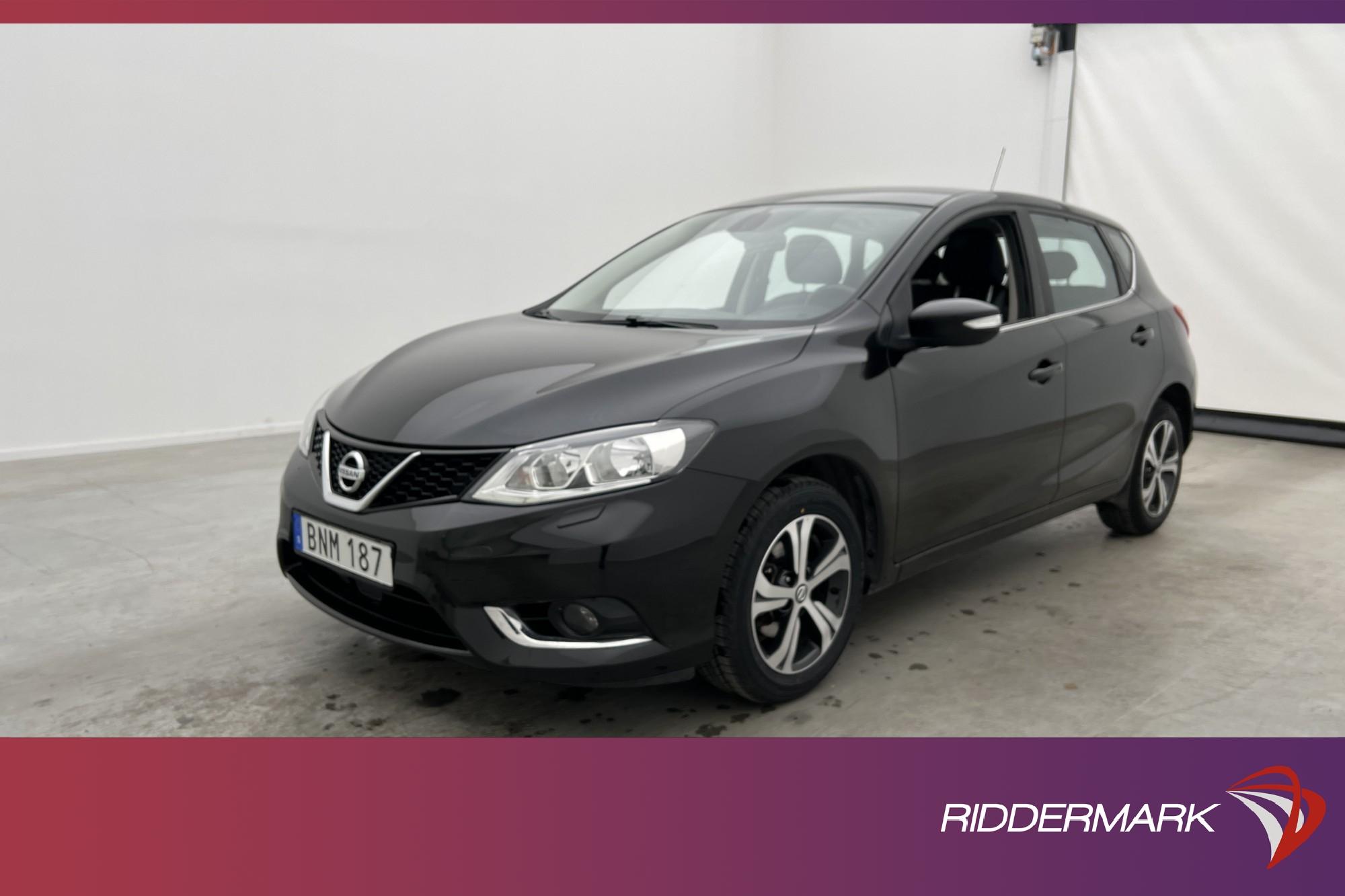 Nissan Pulsar 1.2 DIG-T 115hk Kamera Navi Keyless 0,51l/Mil