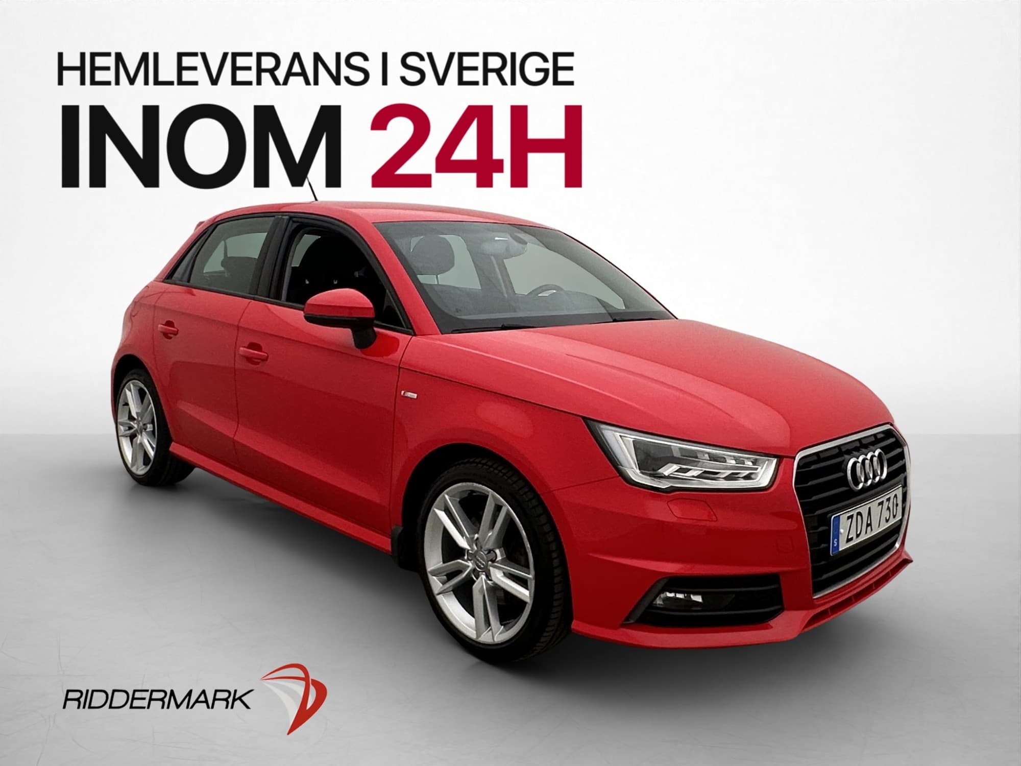 Audi A1 Sportback 1.4 TFSI S Tronic 125hk S-Line P-Sensorer