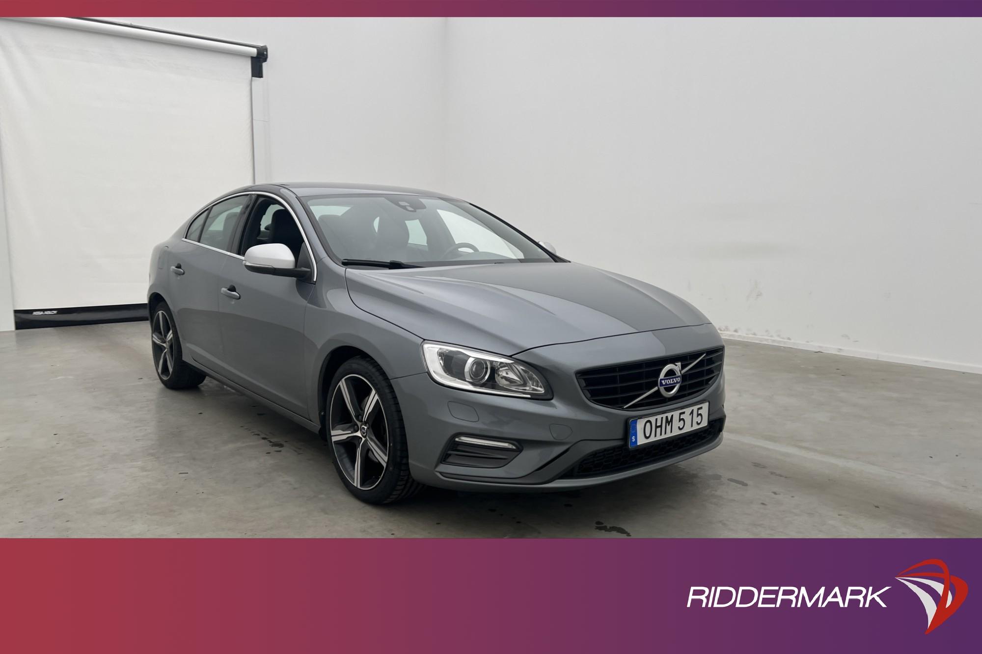 Volvo S60 T3 152hk  R-Design VOC Värmare Sensorer Välservad