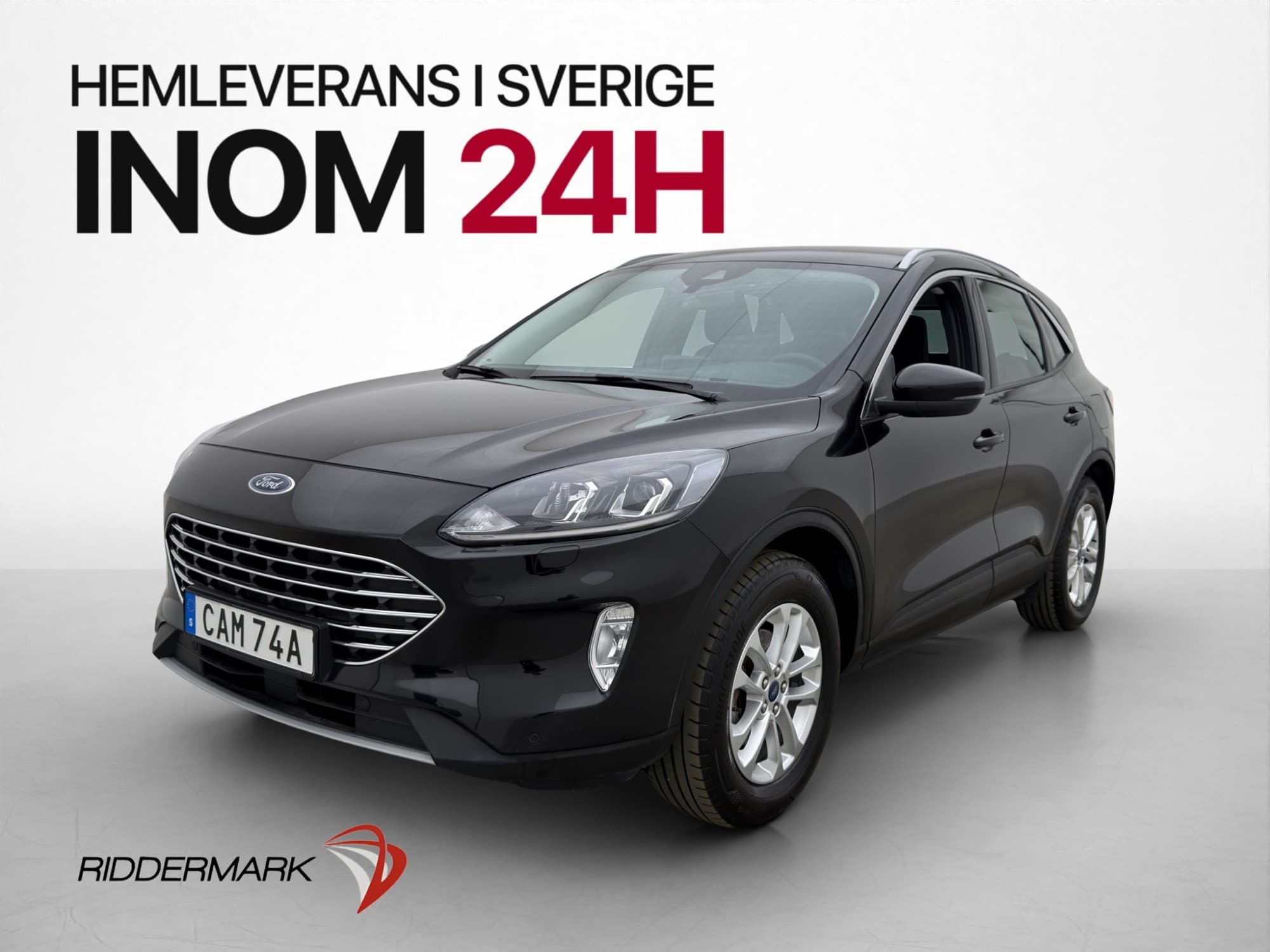 Ford Kuga Hybrid AWD 190hk Cockpit Kamera Navi Dragkrok