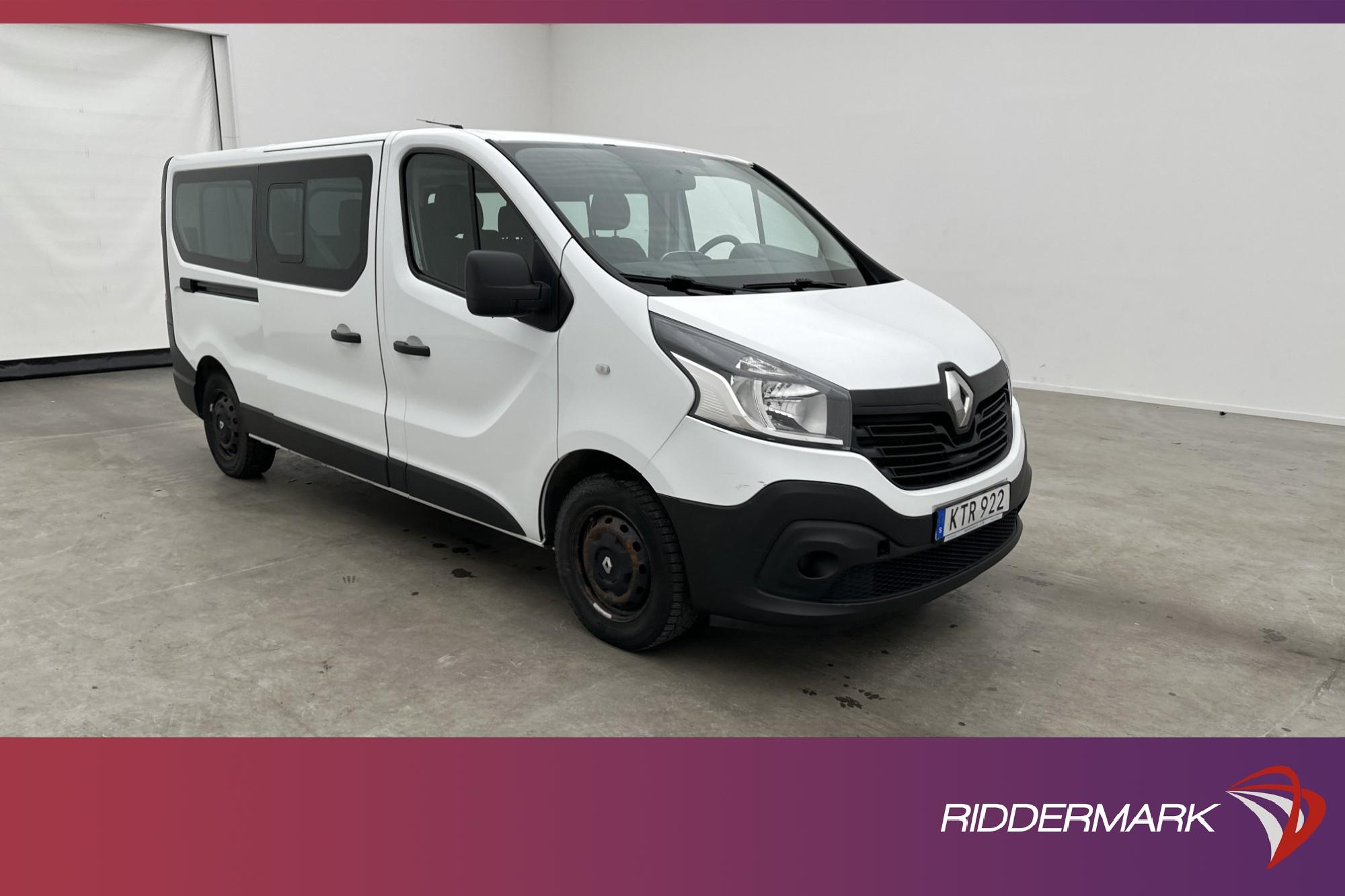 Renault Trafic Kombi Lång 1.6 Värmare PDC Farthållare 9-Sits