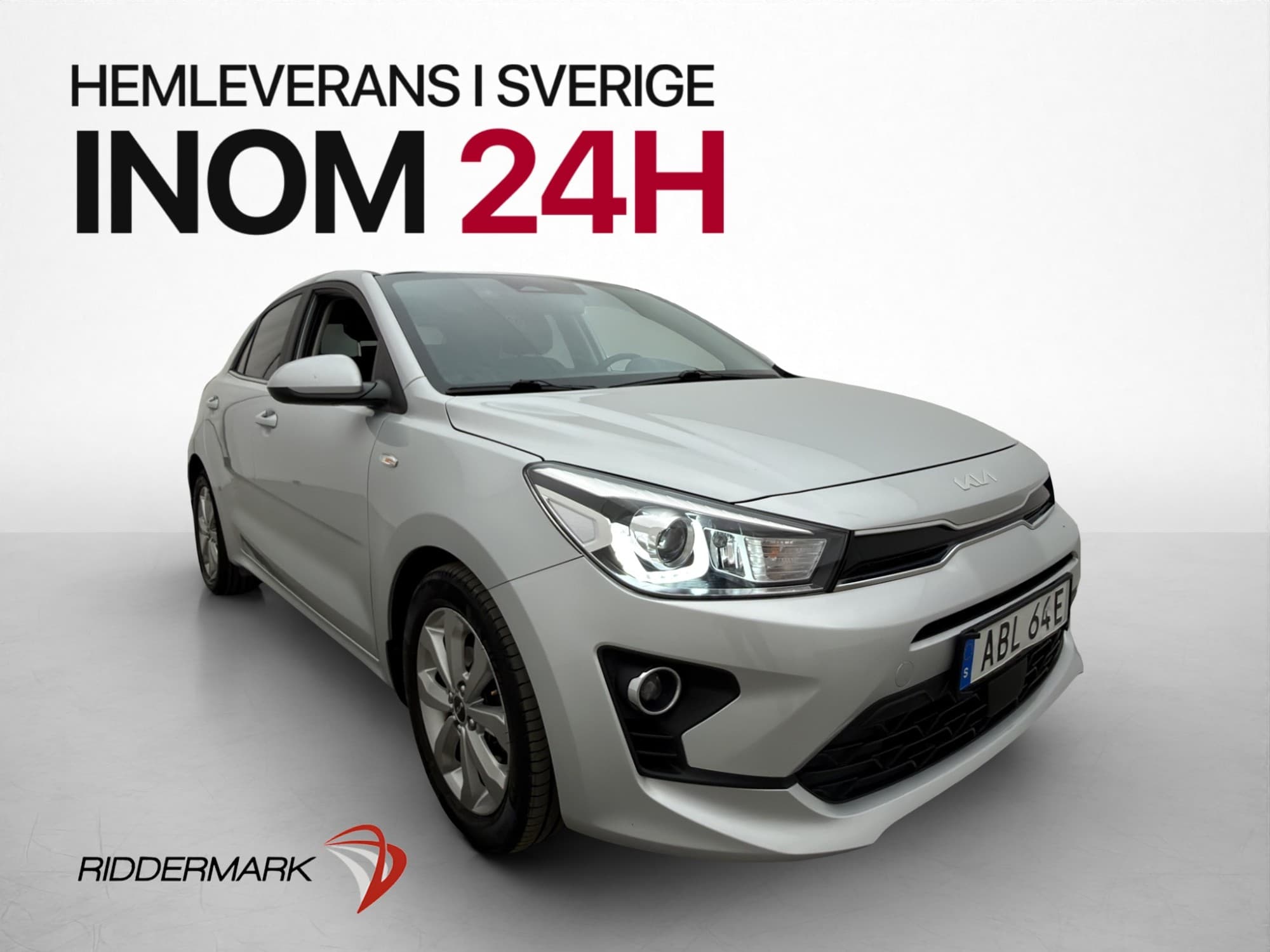 Kia Rio 1.0 100hk Advance Kamera CarPlay Farthållare MOMS