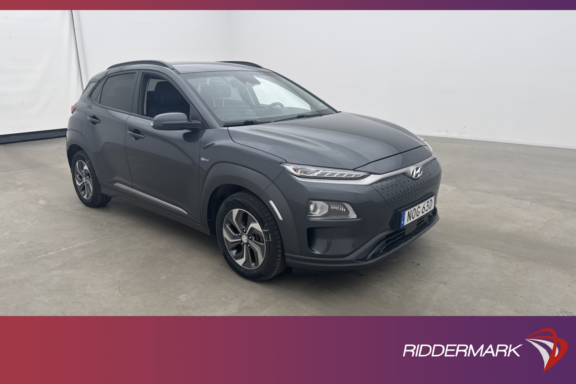 Hyundai Kona 64 kWh 204hk Advanced Kamera Värmepump CCS