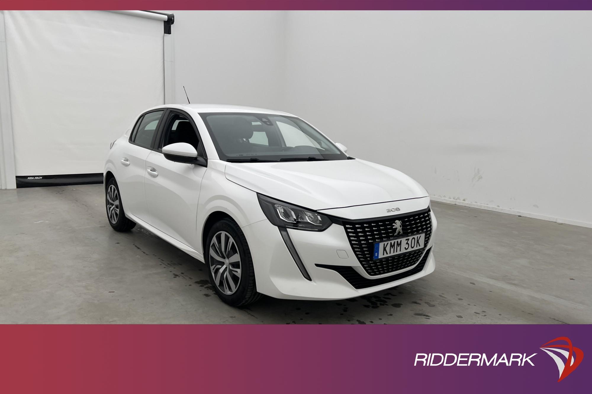 Peugeot 208 PureTech 75hk Active Sensorer CarPlay Välservad