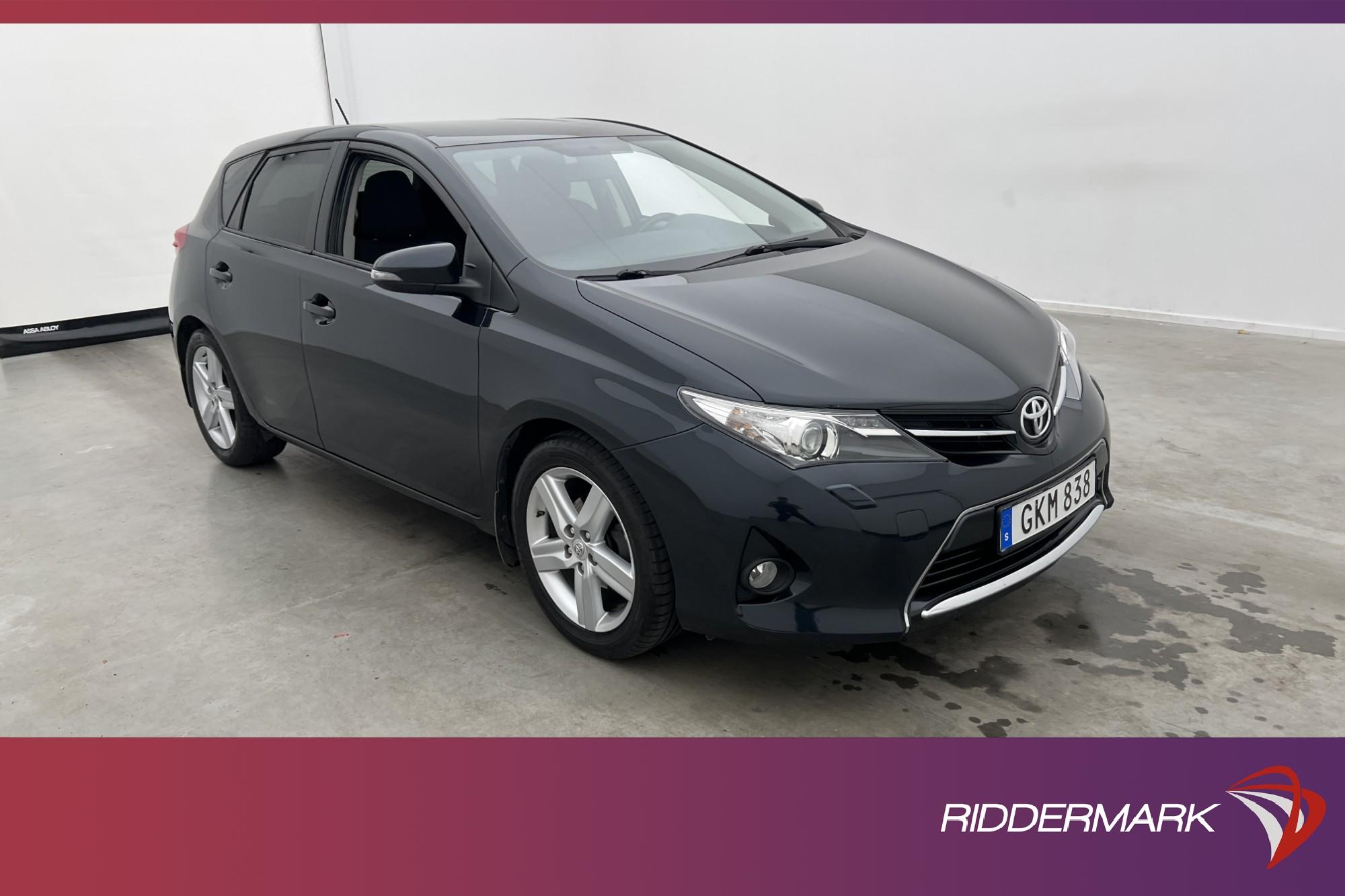 Toyota Auris 1.6 132hk Kamera Farthållare Bluetooth