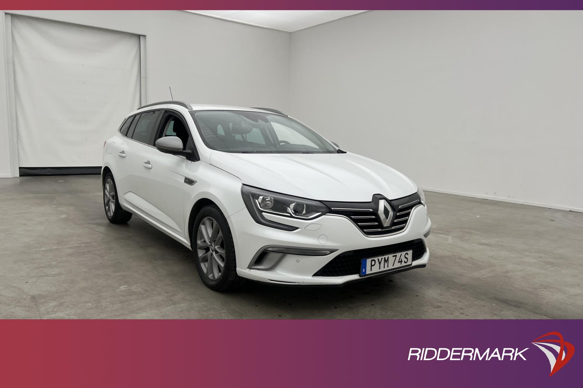 Renault Mégane Sport Tourer 140hk GT-Line Kamera Navi MOMS