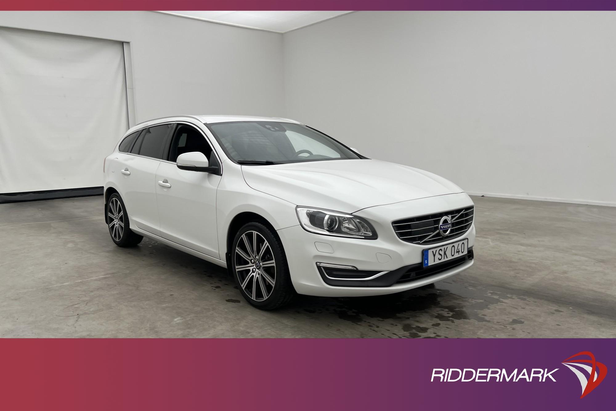 Volvo V60 D3 Classic Summum Skinn VOC D-Värmare Kamera Drag