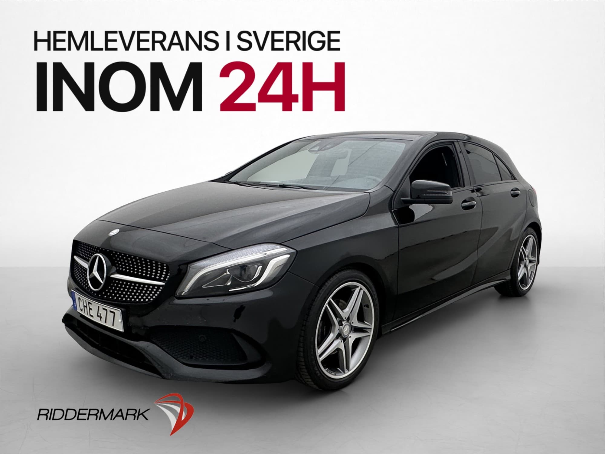 Mercedes-Benz A 180 AMG Kamera Navi Halvskinn Låg-Skatt