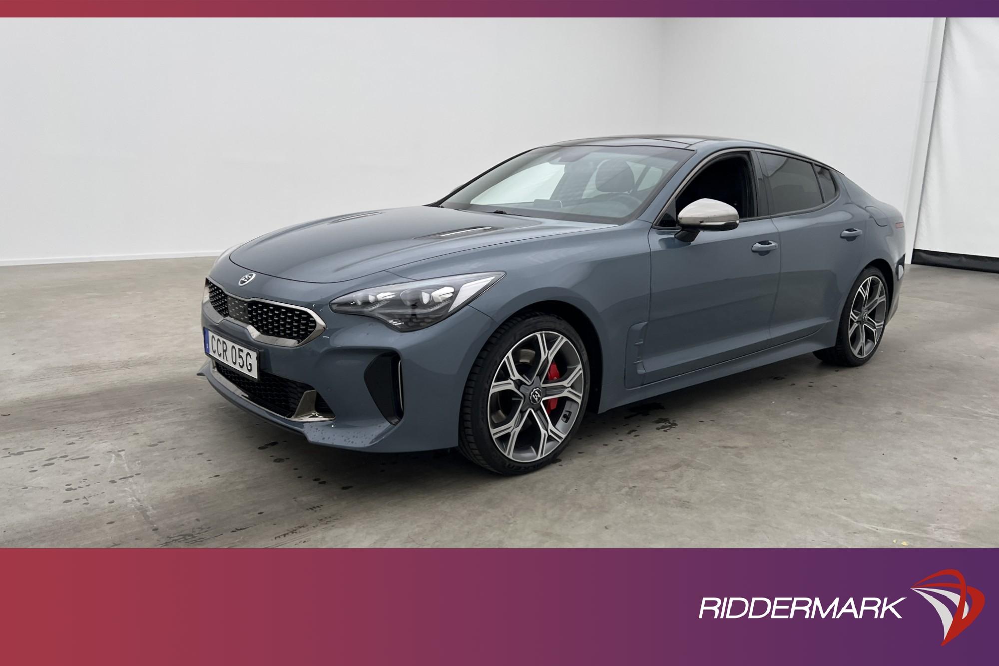 Kia Stinger GT 3.3 V6 AWD 366hk Pano H/K HUD 360° Skinn Drag