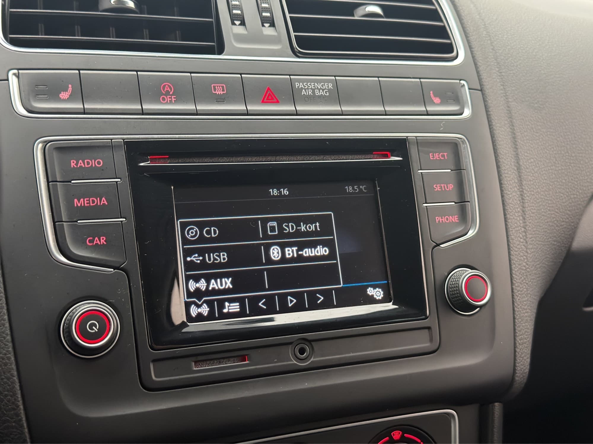 Volkswagen Polo 1.2 TSI 90hk 2-Brukare Bluetooth CD-Spelare