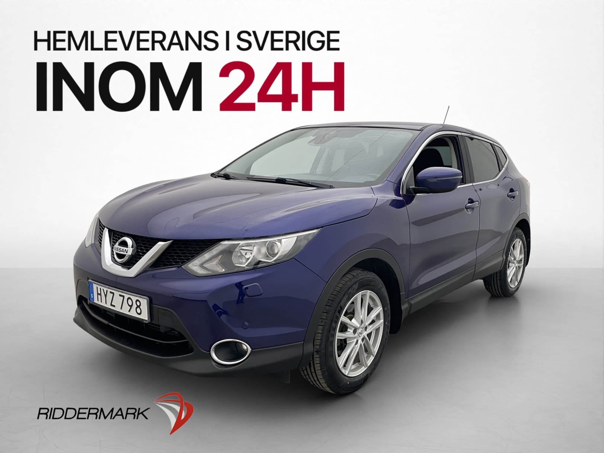 Nissan Qashqai 115hk Acenta Kamera Farthållare P-sensorer