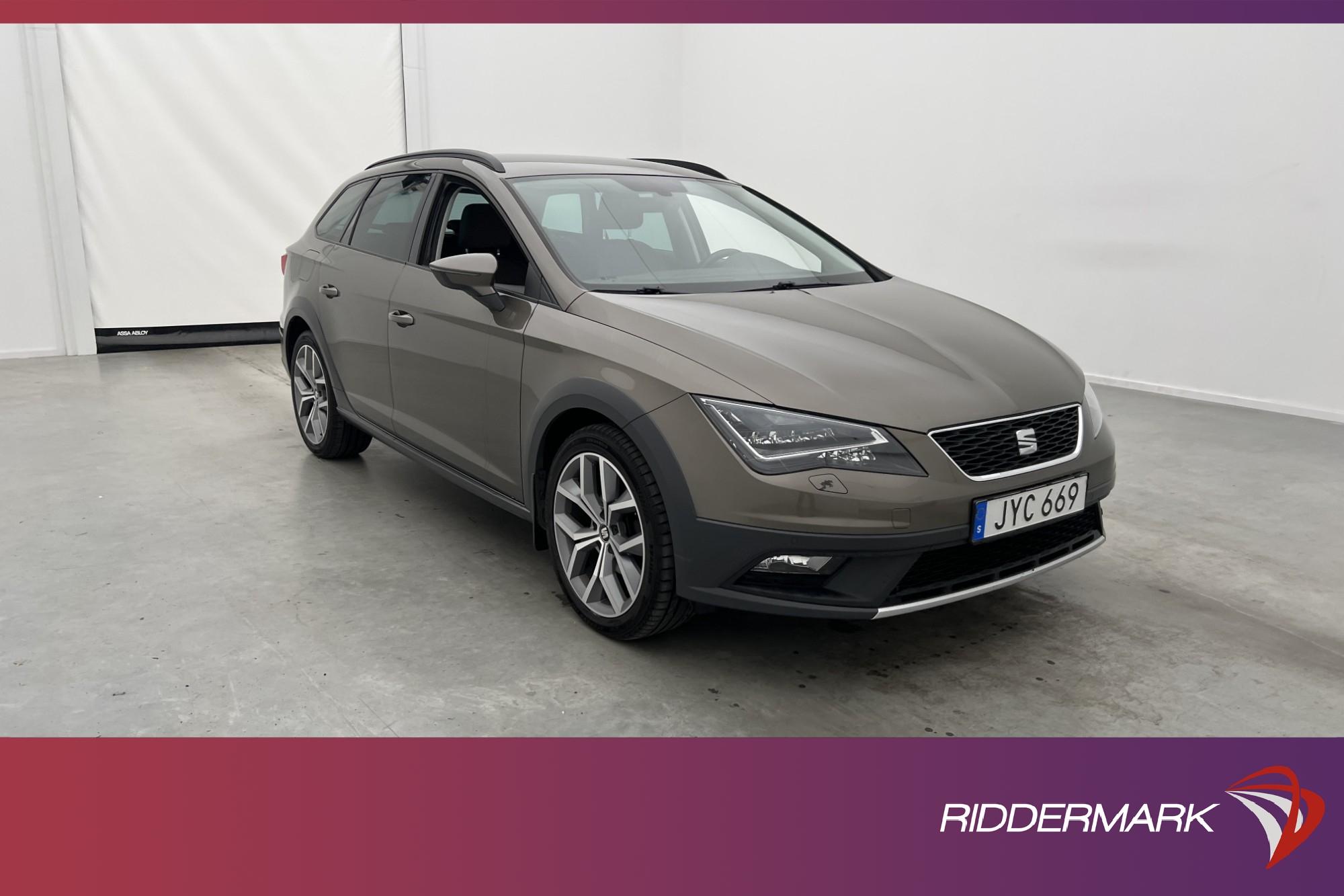 SEAT Leon ST TDI 110hk 4Drive X-Perience Värm Kamera Drag