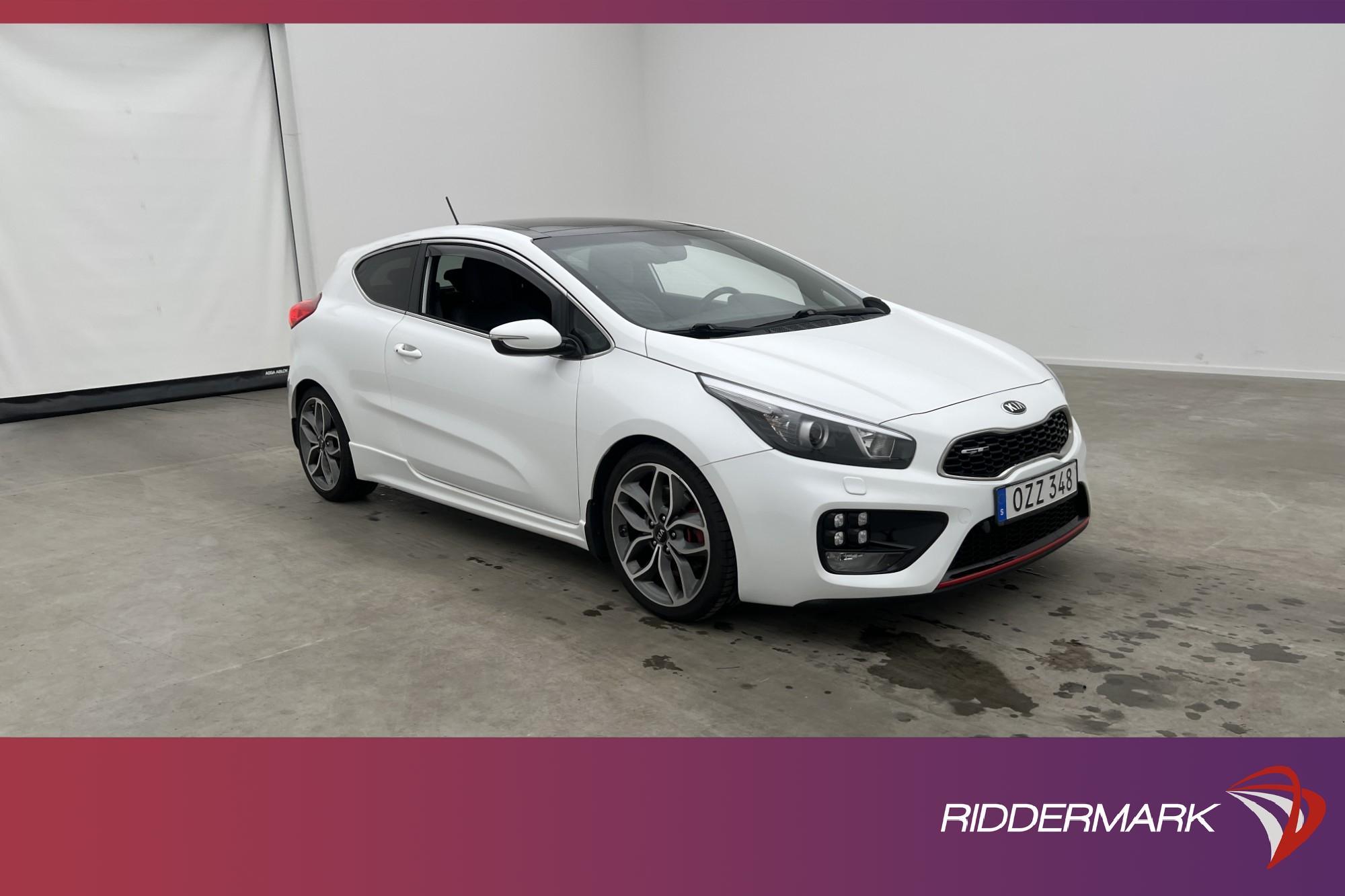 Kia pro_cee'd 1.6 GDI 204hk GT Pano Värm Kamera Navi Välserv