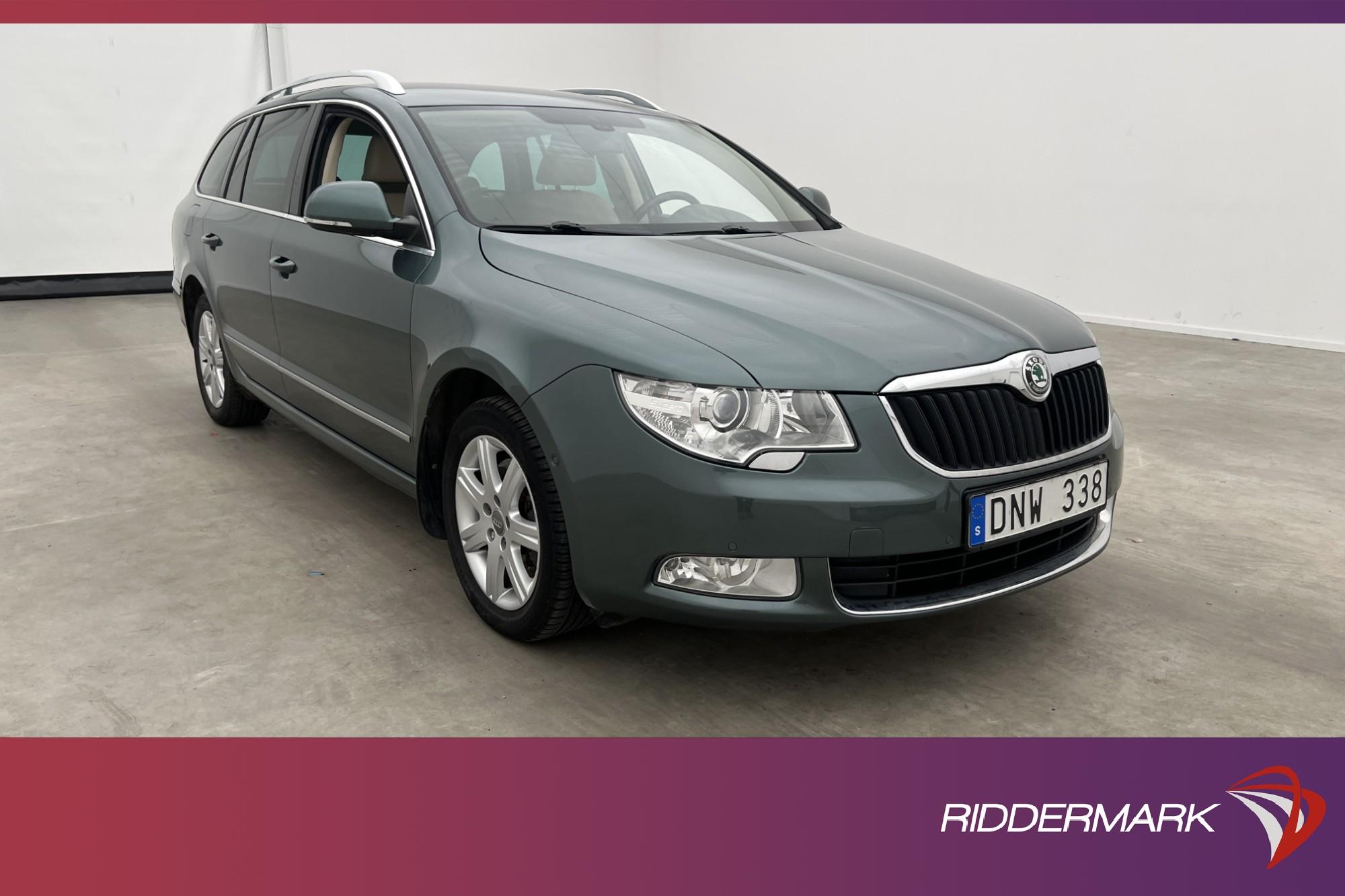 Skoda Superb 2.0 TDI 4x4 140hk Värm Sensorer Drag En-Brukare