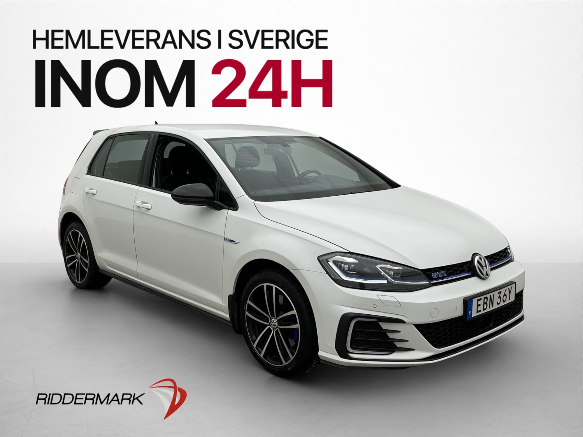 Volkswagen Golf GTE 1.4 TSI 204hk Cockpit Värm Drag Carplay