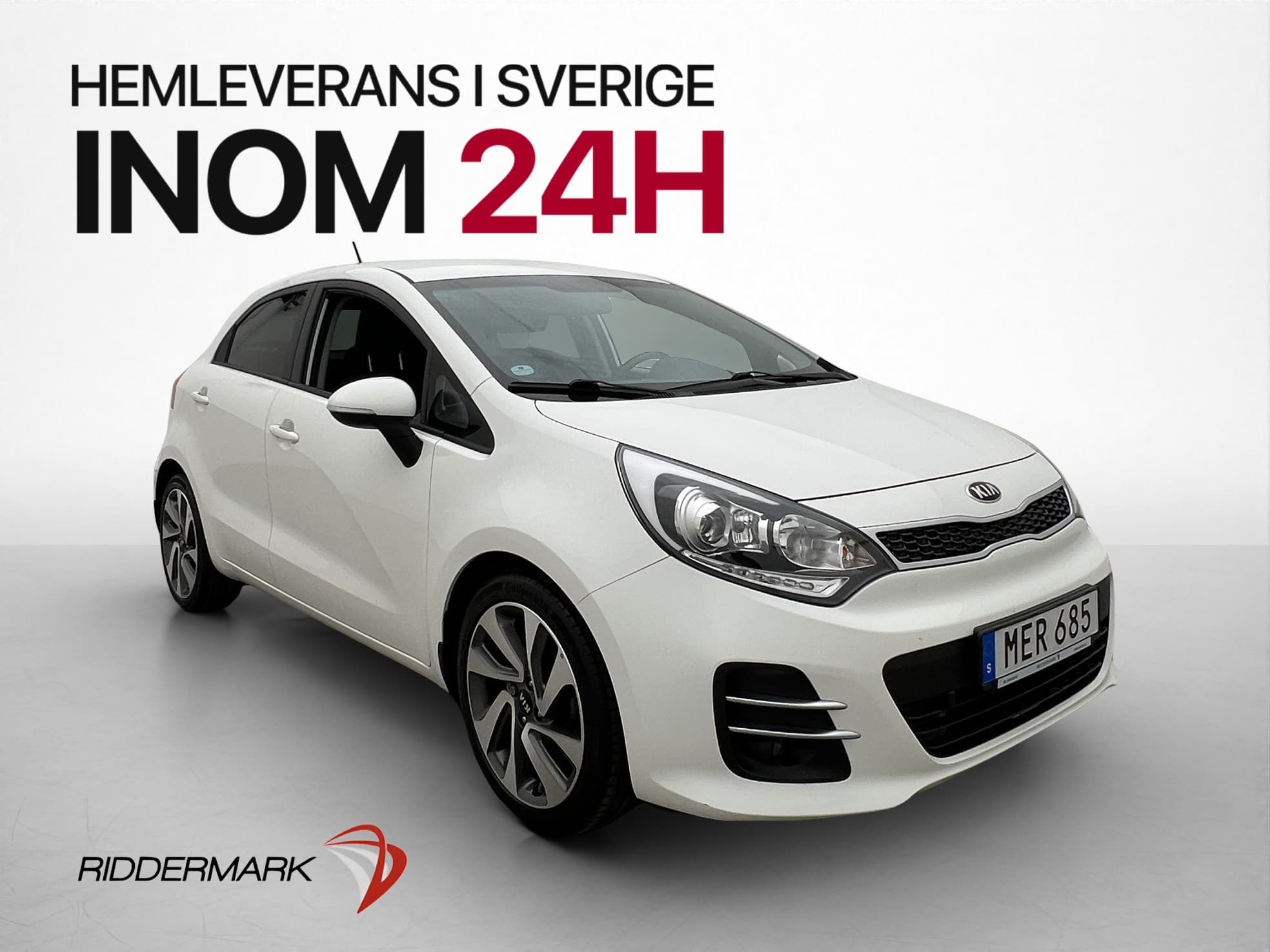 Kia Rio 5-dörrar GLS 1.2 84hk En ägare ENDAST 3242 MIL!
