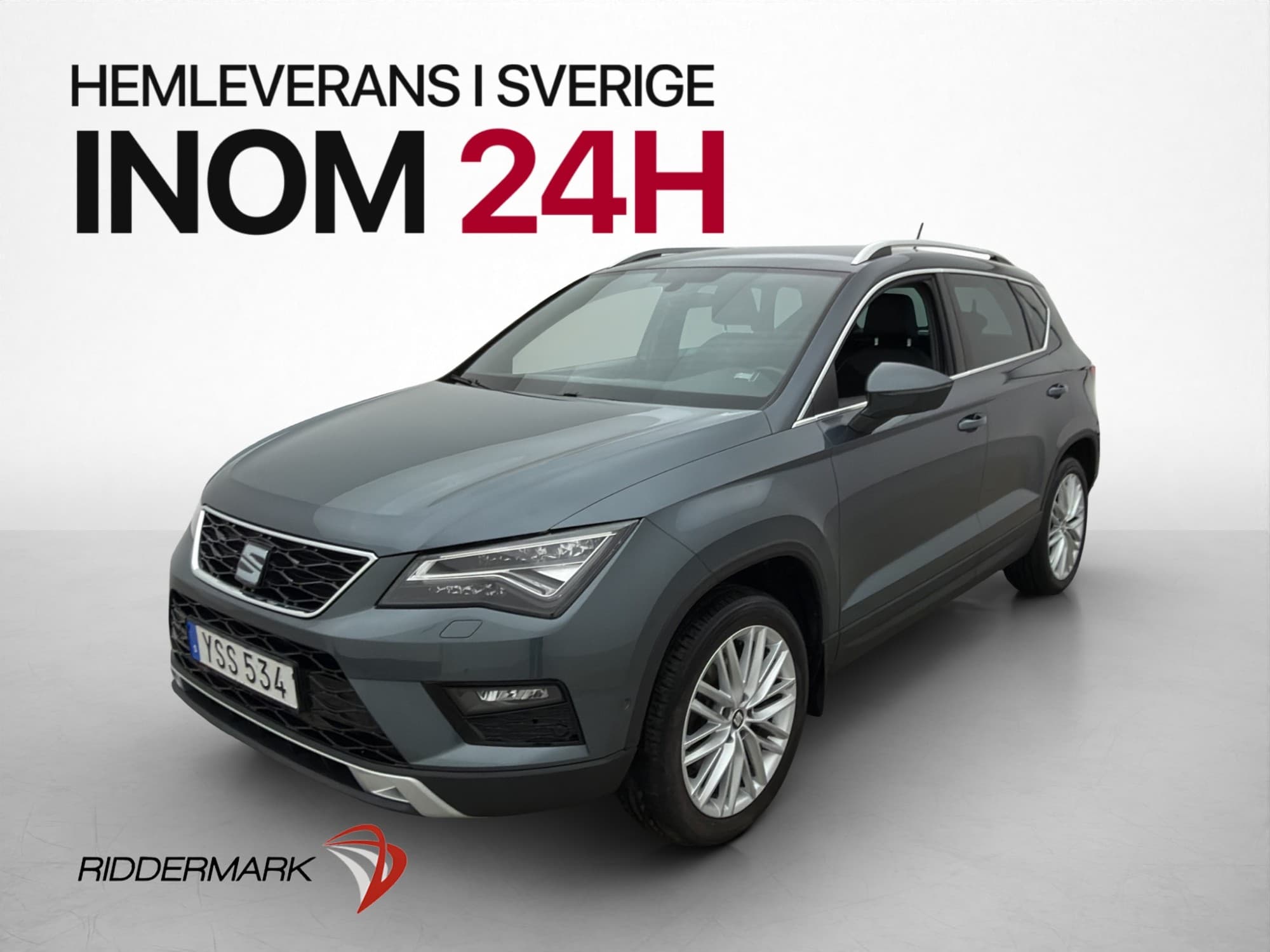 SEAT Ateca 4Drive 150hk Xcellence Ambient Värm Kamera Drag