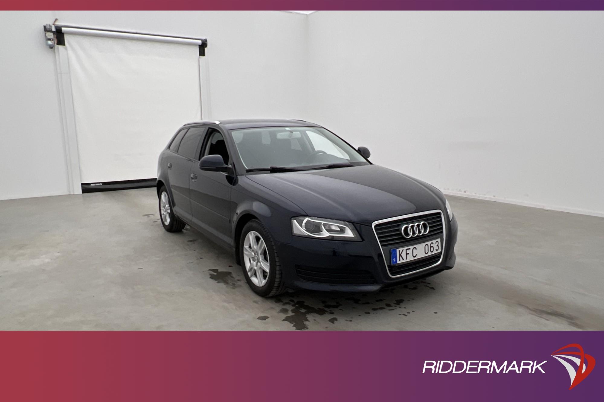 Audi A3 2.0 TDI Sportback 140hk Attraction Drag Välservad