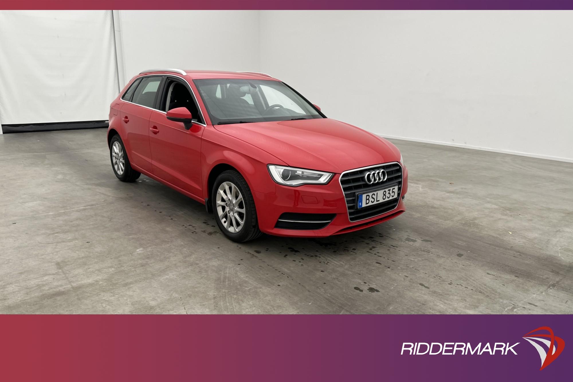 Audi A3 Sportback TFSI 105hk Attraction Sensorer Farthållare