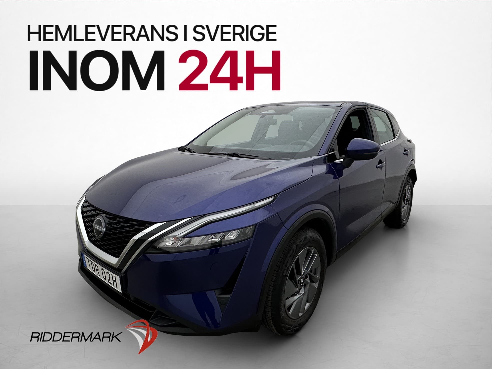 Nissan Qashqai 1.3 DIG-T 158hk B-Kamera Moms Carplay