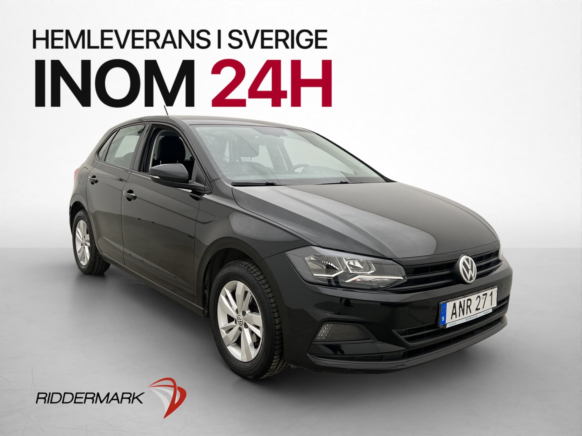 Volkswagen Polo 1.0 TSI 95hk Dragkrok P-Sensorer Bluetooth