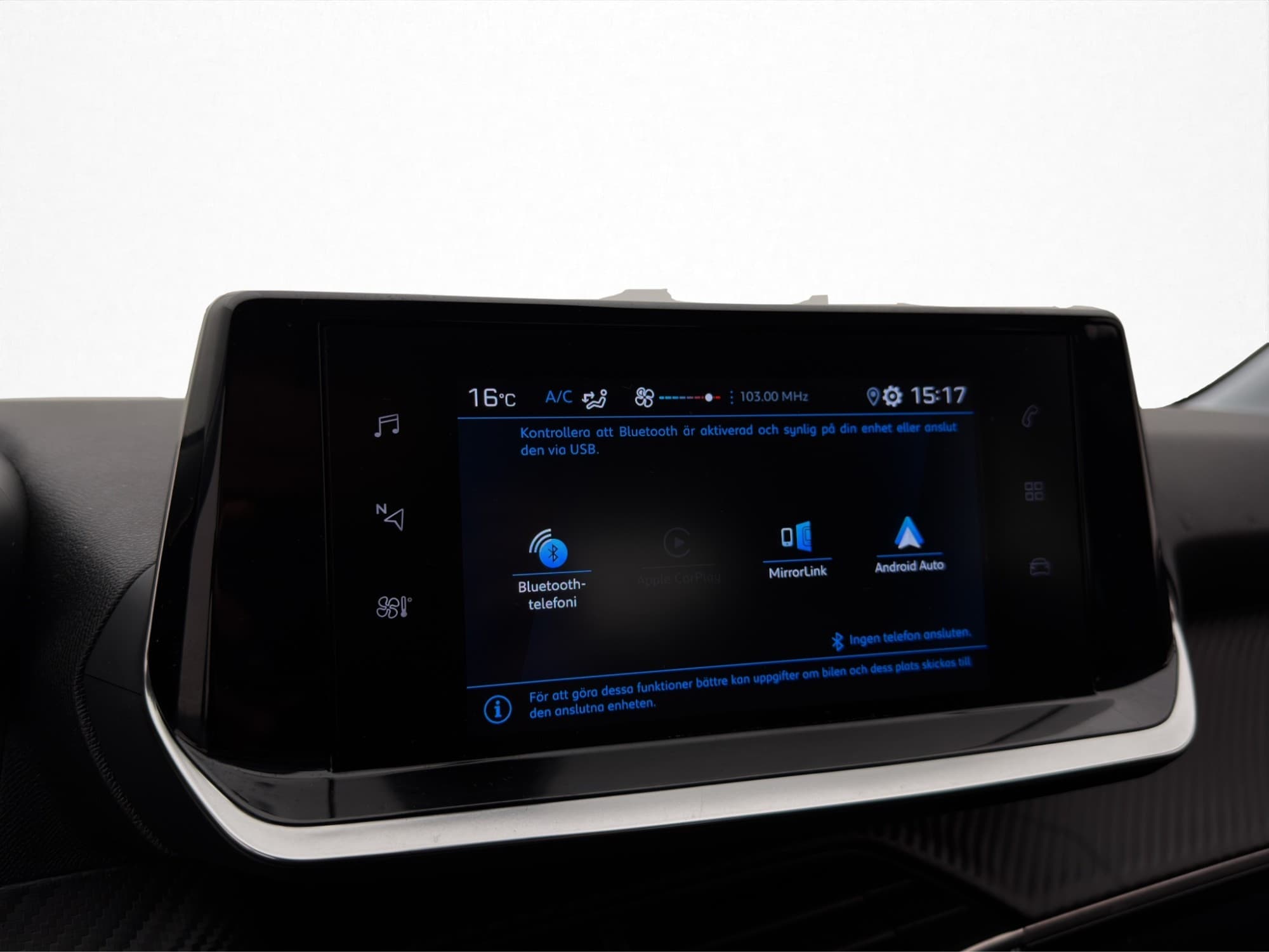 Peugeot 208 1.2 PureTech 100hk Active Pack M&K-Värm CarPlay