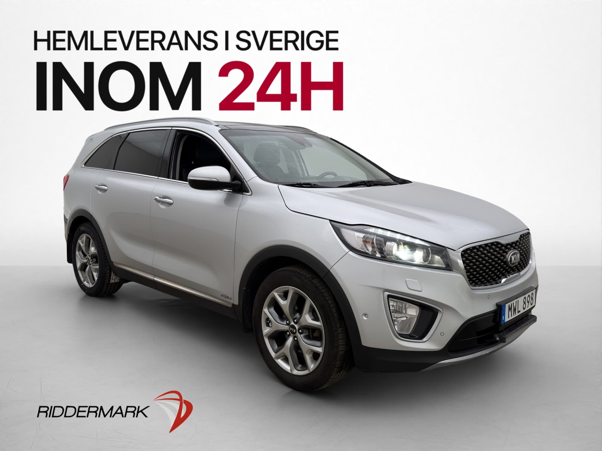 Kia Sorento AWD 200hk Executive 7-Sits Pano Infinity Drag