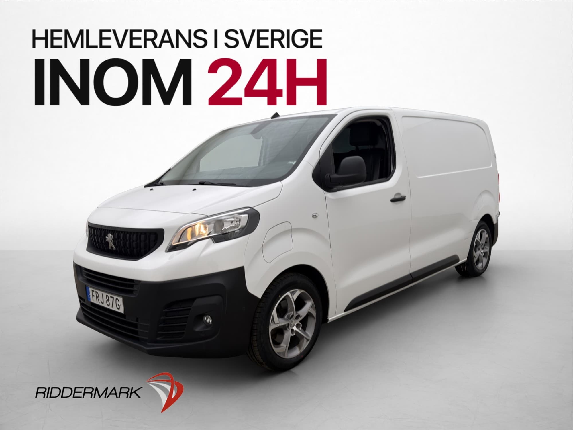 Peugeot e-Expert L2 136hk Drag V-inredd CARPLAY Kamera Moms