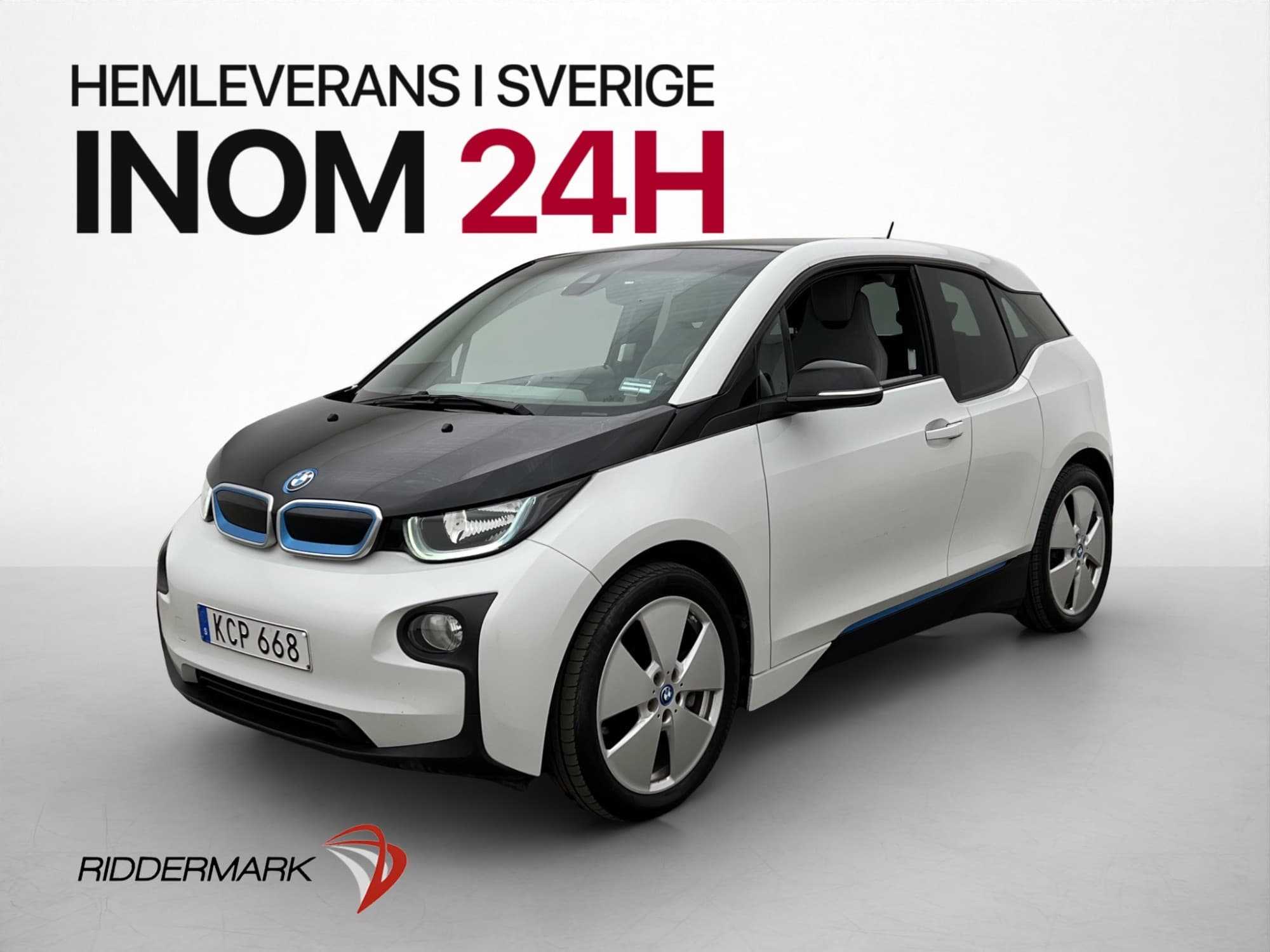 BMW i3 Rex Comfort Advanced P-värmare Bluetooth Navi