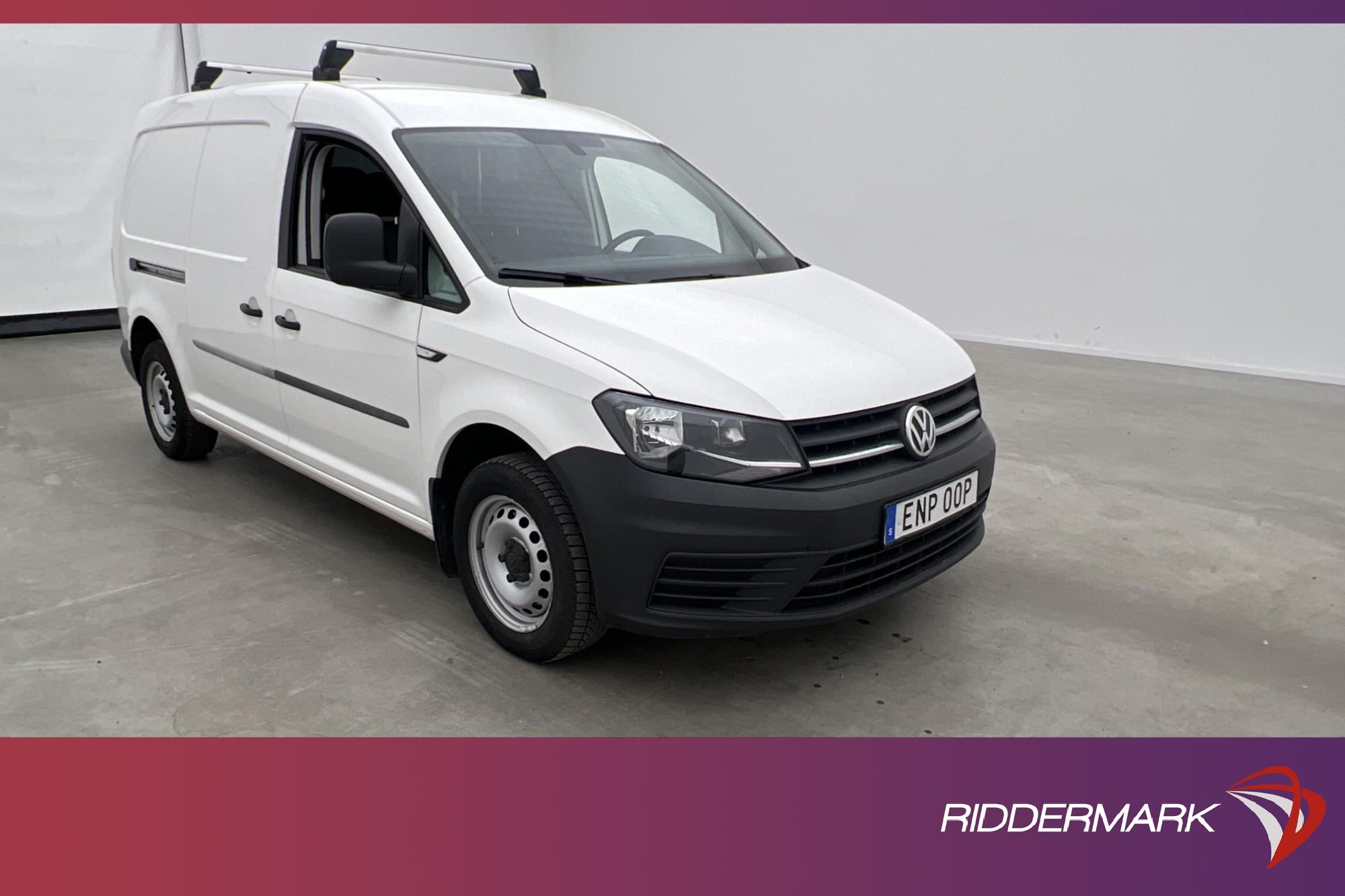 Volkswagen Caddy Maxi 2.0TDI Värmare Drag PDC V-Inredd Moms