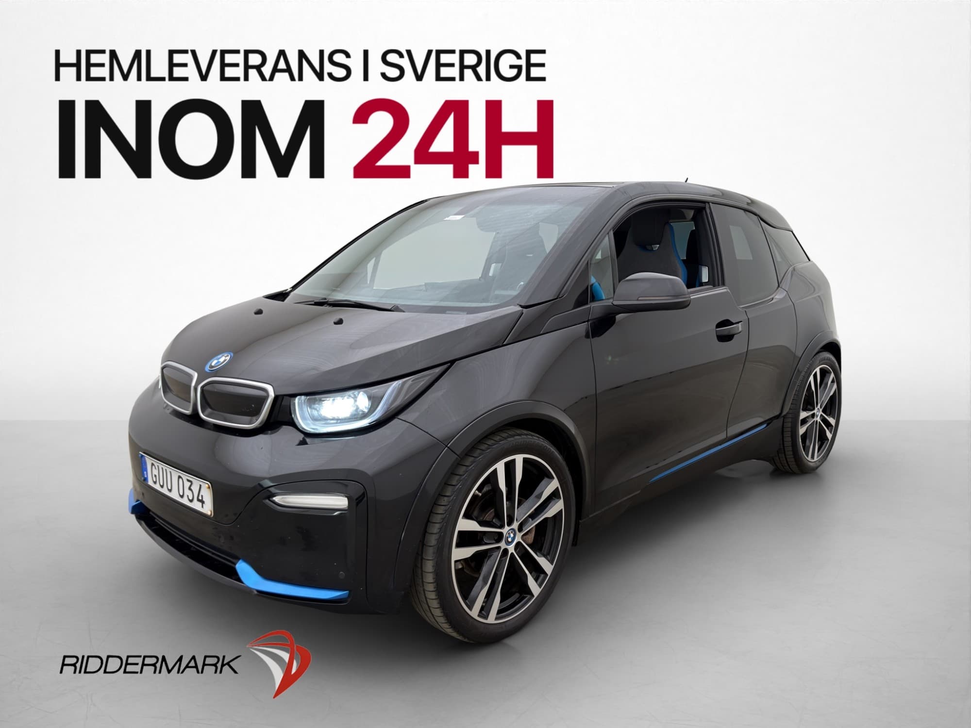BMW i3s 94 Ah Comfort Advanced HiFi Navi Sensorer Keyless