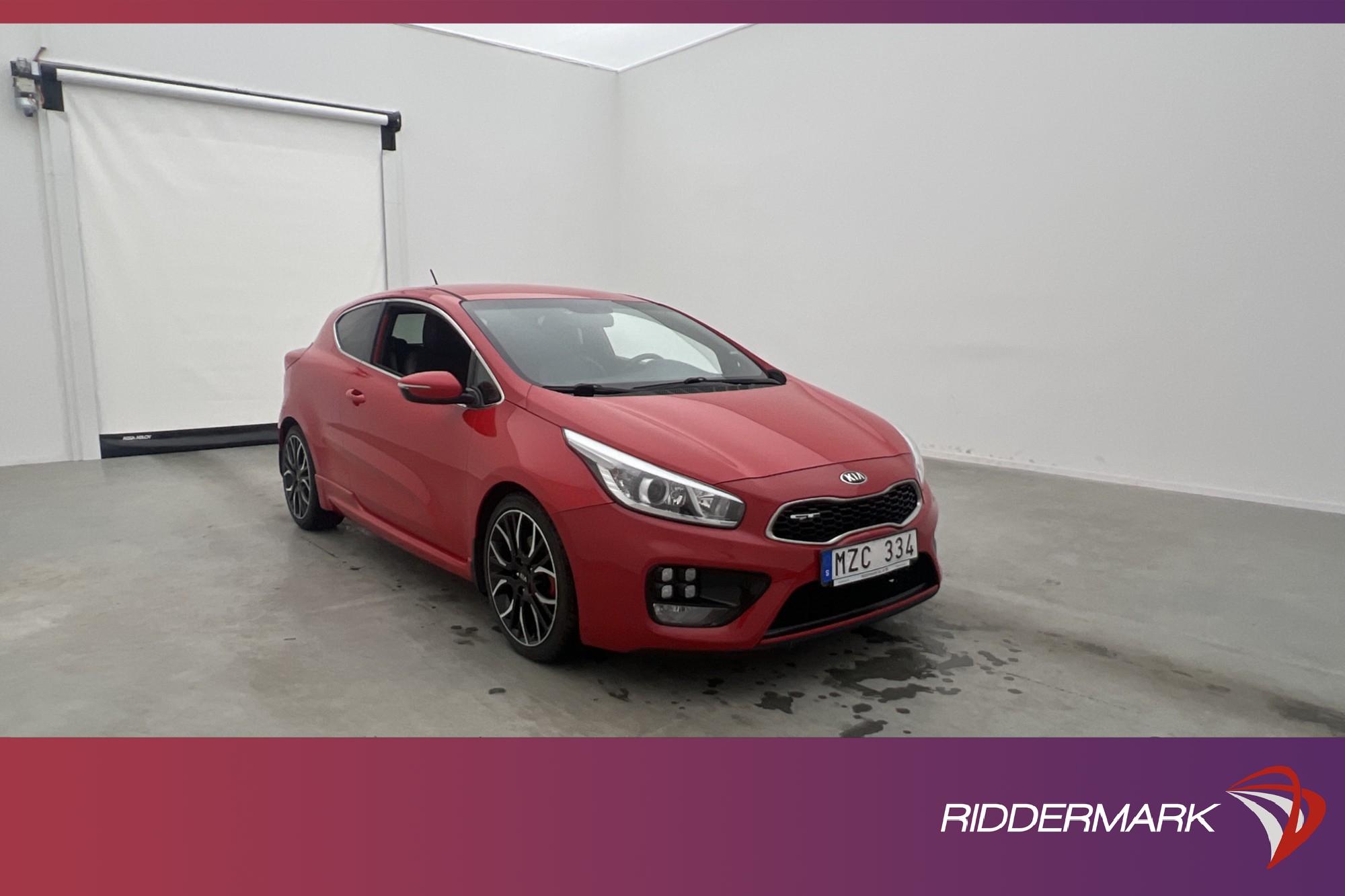 Kia Cee'd Pro GT 1.6 GDI 204hk Rattvärme Sensorer Välservad