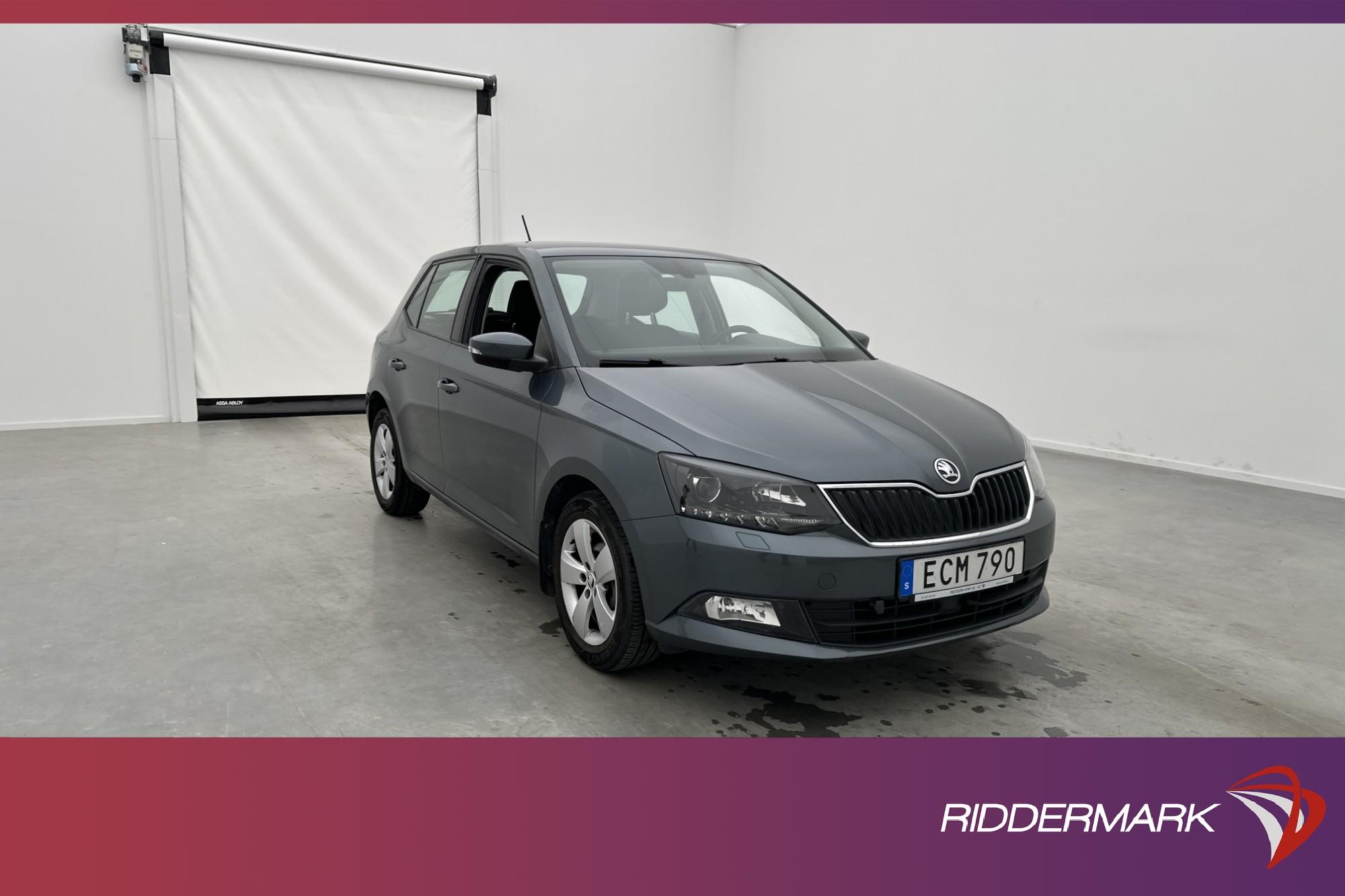 Skoda Fabia 1.0 TSI 95hk Sensorer CarPlay Keyless 0,39l/Mil